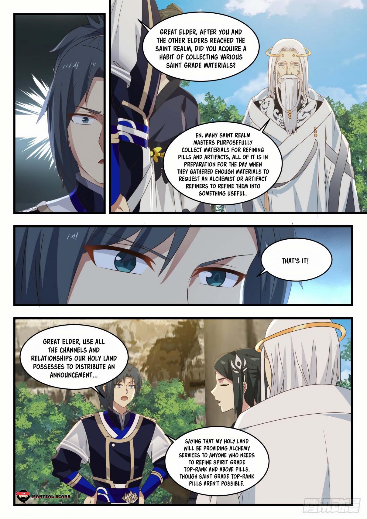 Martial Peak Ch. 746 The First Guest