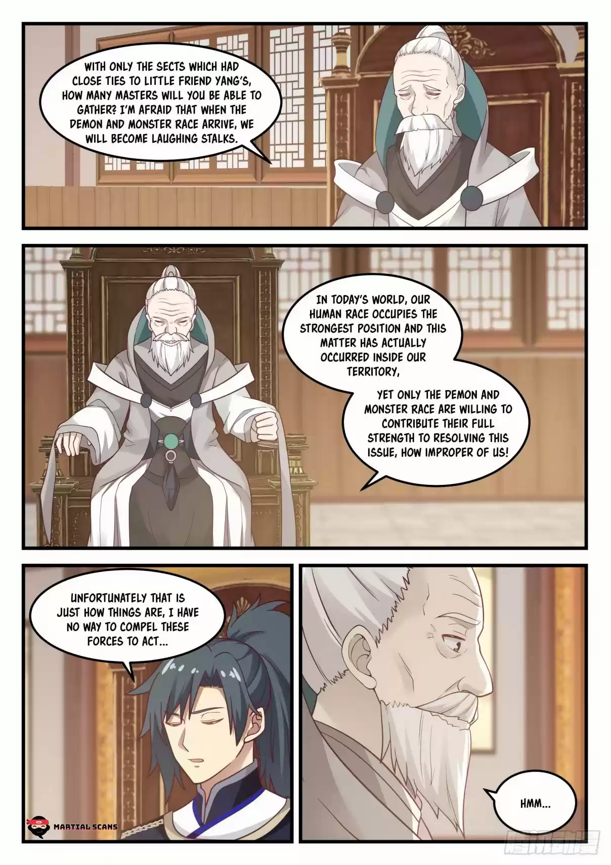 Martial Peak Ch. 830 Assemble At Nine Heavens Holy Land