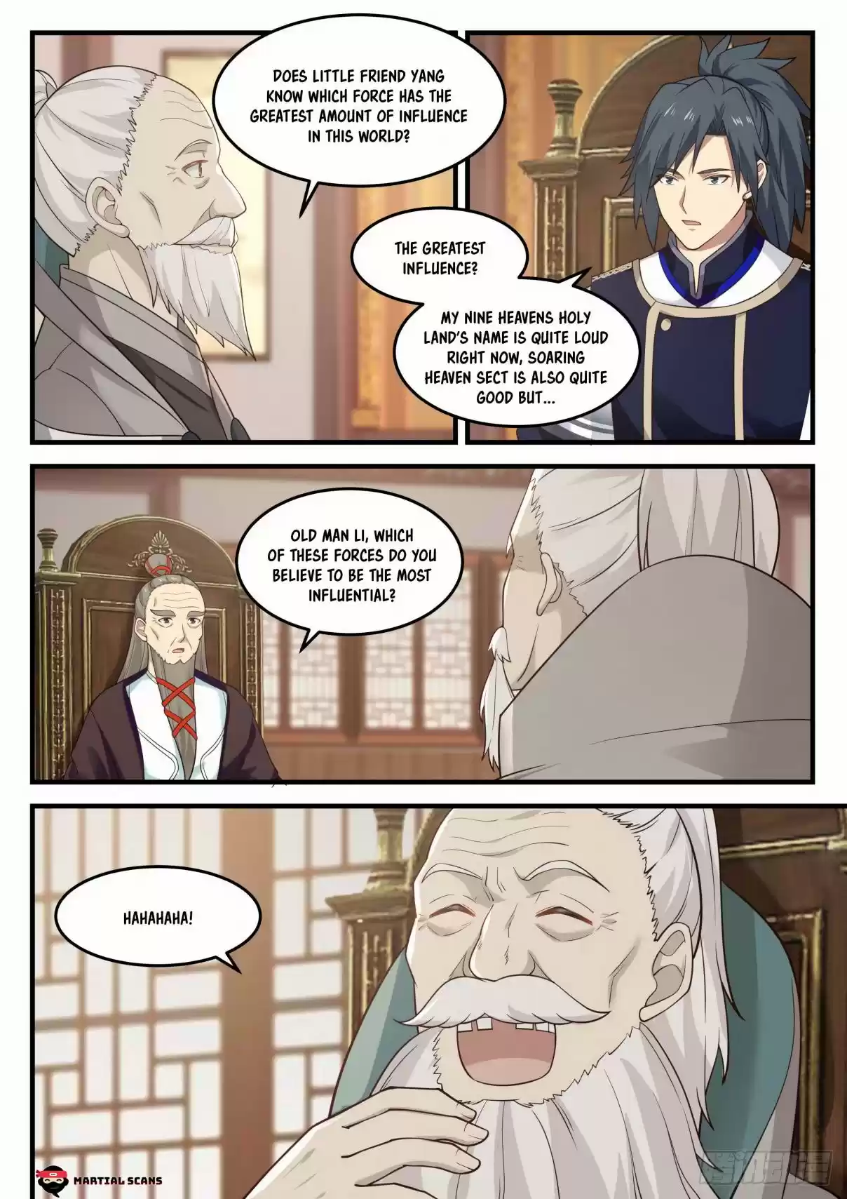 Martial Peak Ch. 830 Assemble At Nine Heavens Holy Land