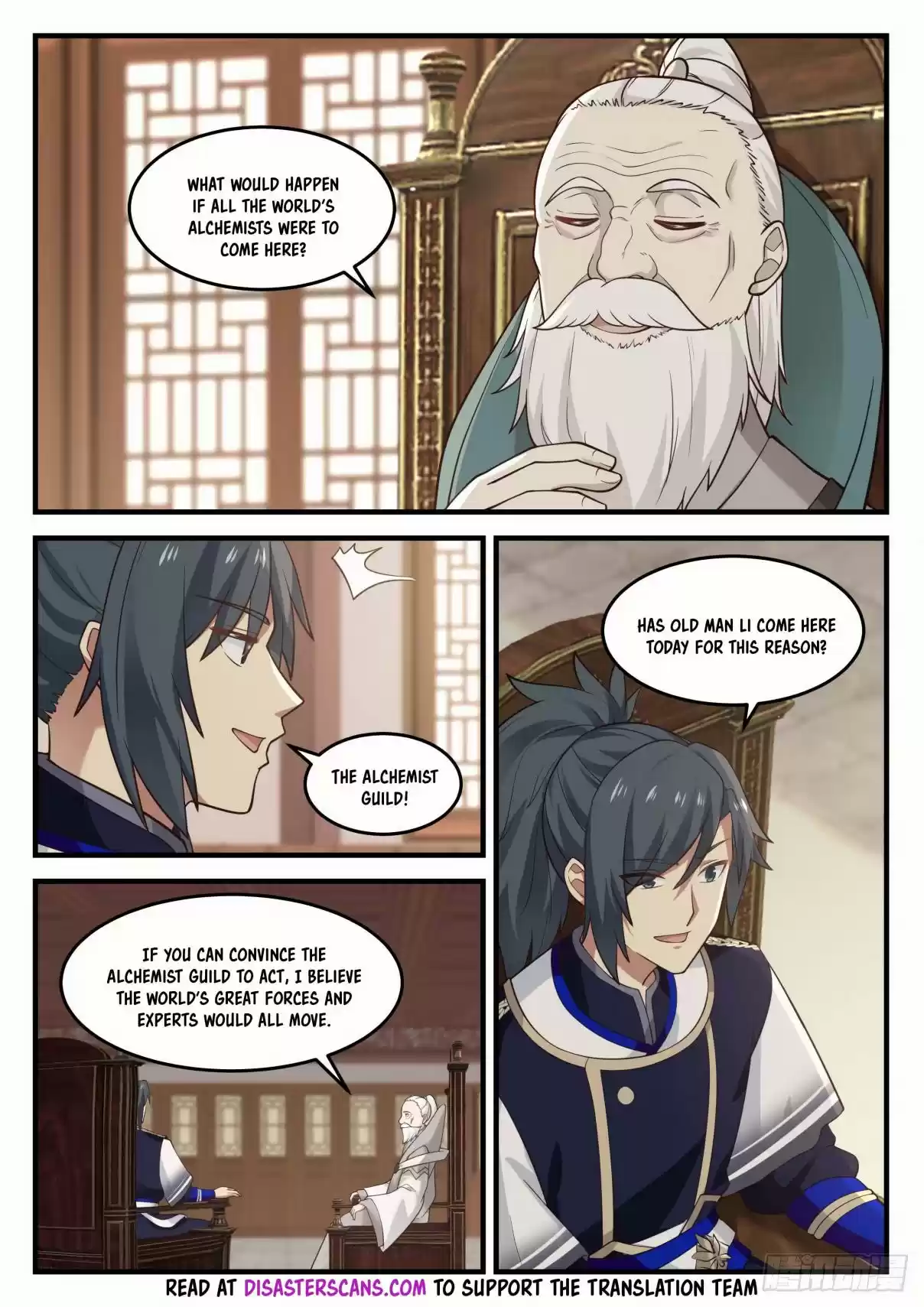 Martial Peak Ch. 830 Assemble At Nine Heavens Holy Land