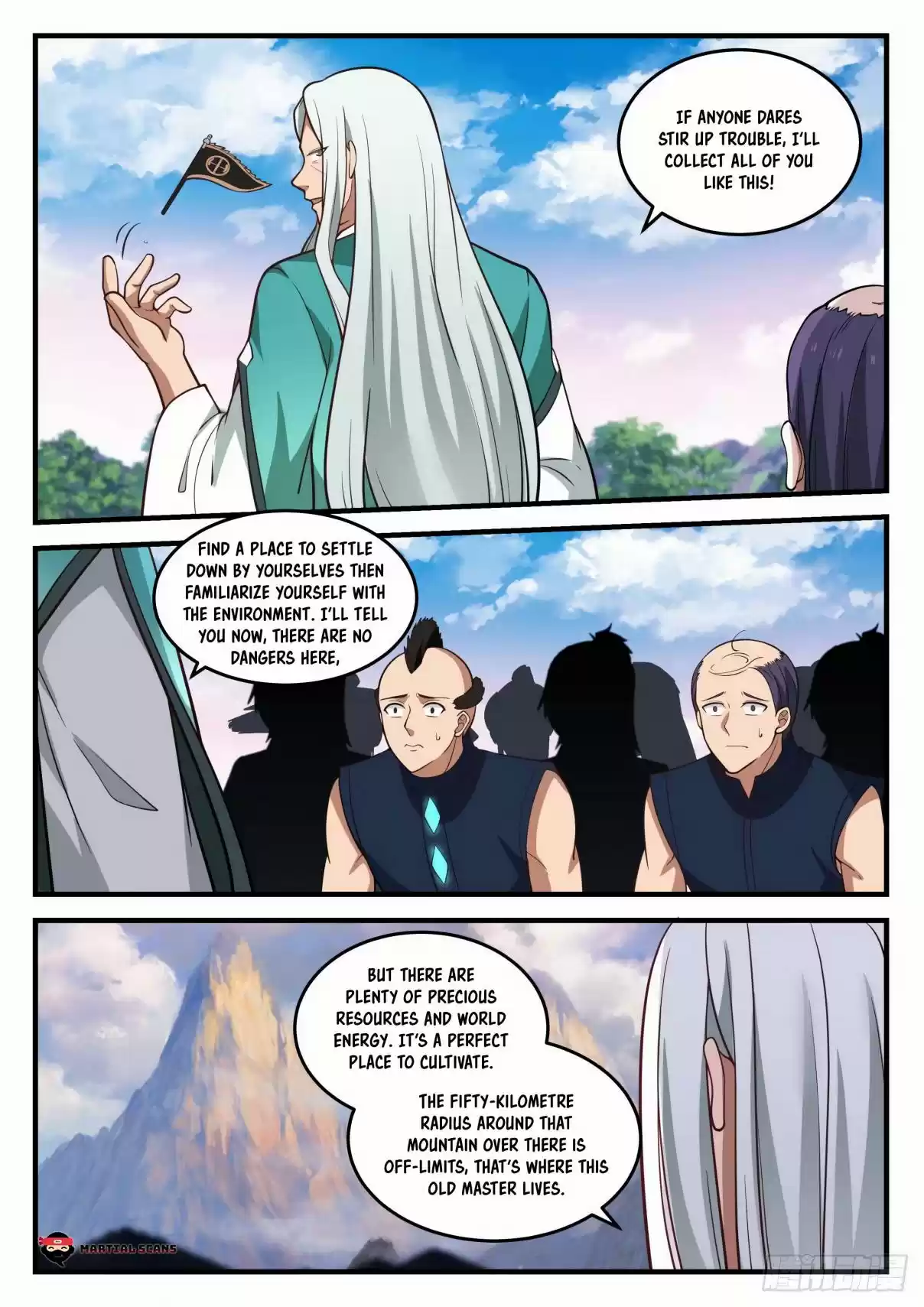 Martial Peak Ch. 859 He’s not a disciple of Purple Star