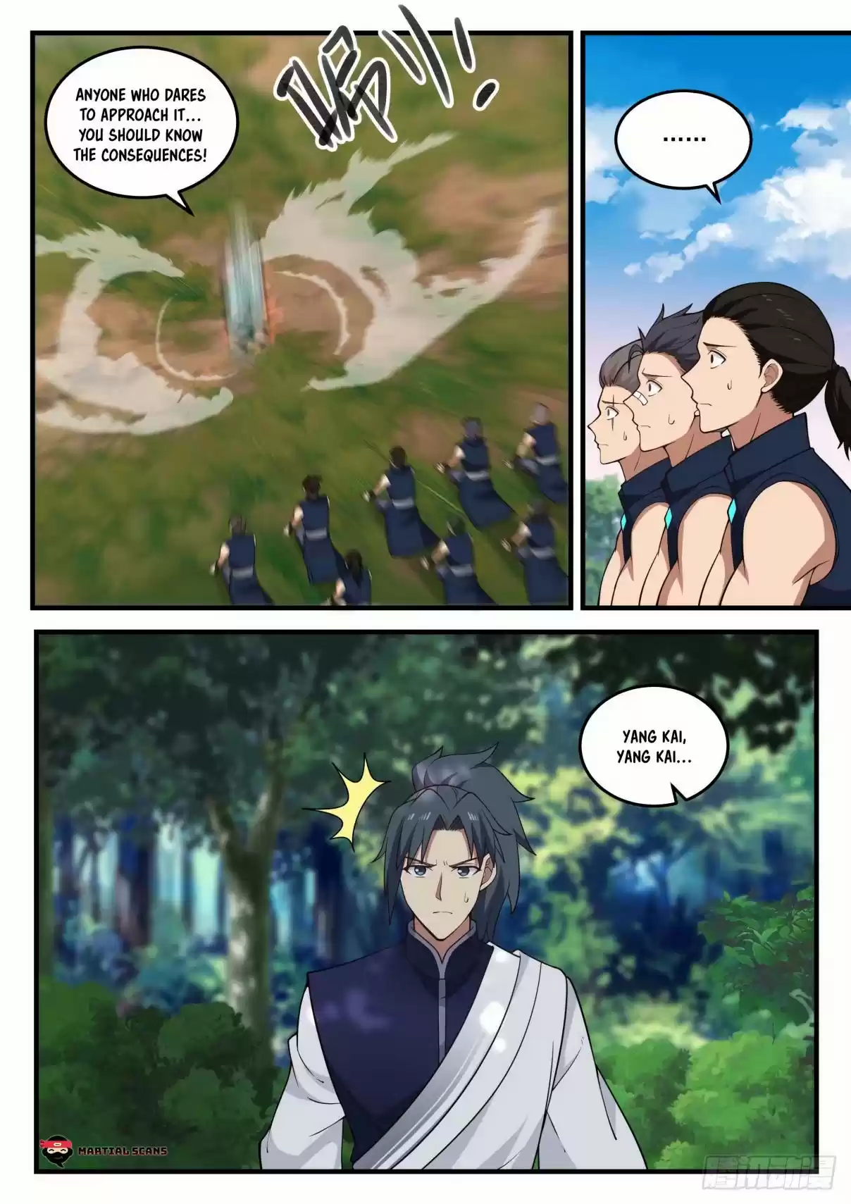 Martial Peak Ch. 859 He’s not a disciple of Purple Star