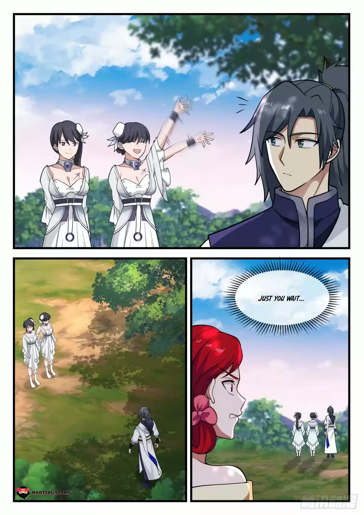 Martial Peak Ch. 859 He’s not a disciple of Purple Star