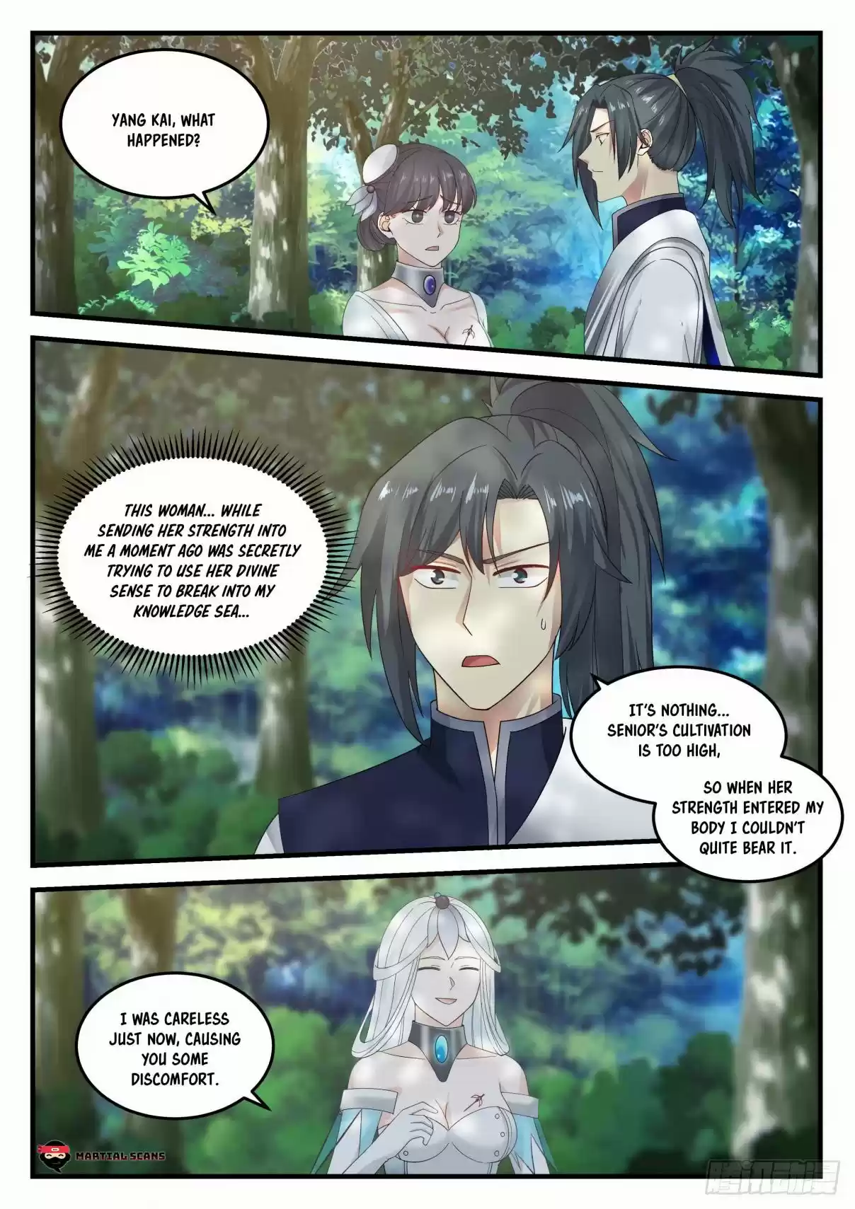 Martial Peak Ch. 859 He’s not a disciple of Purple Star