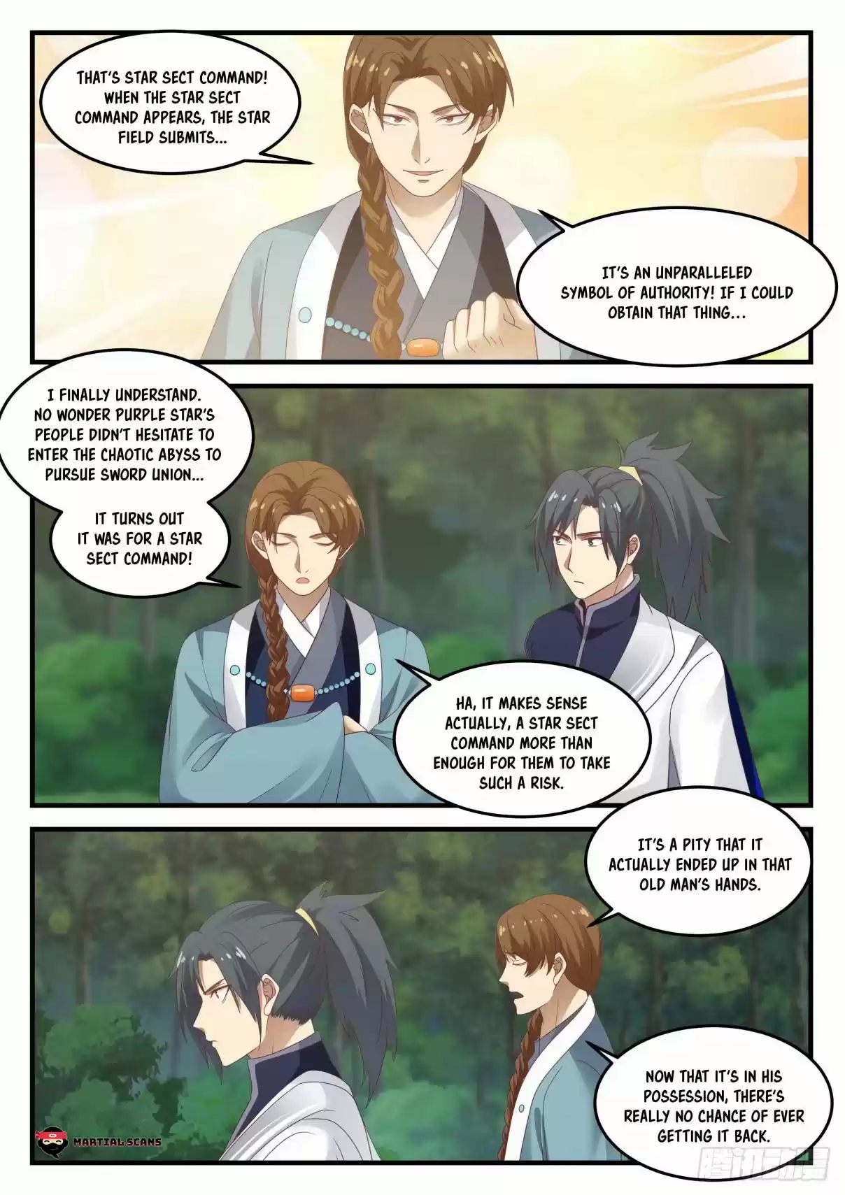 Martial Peak Ch. 863 Star Sect Command