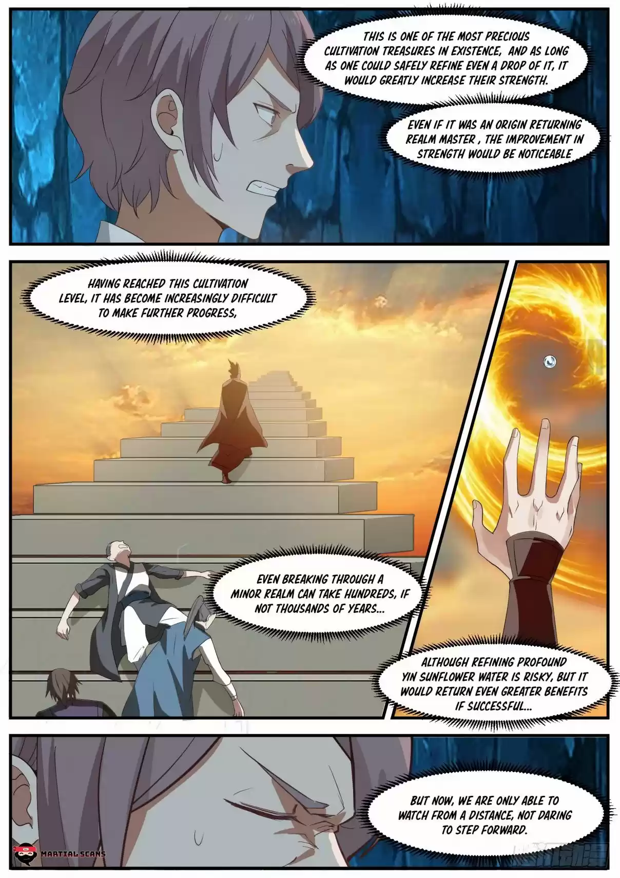 Martial Peak Ch. 944 Five Coloured Meteor Essence