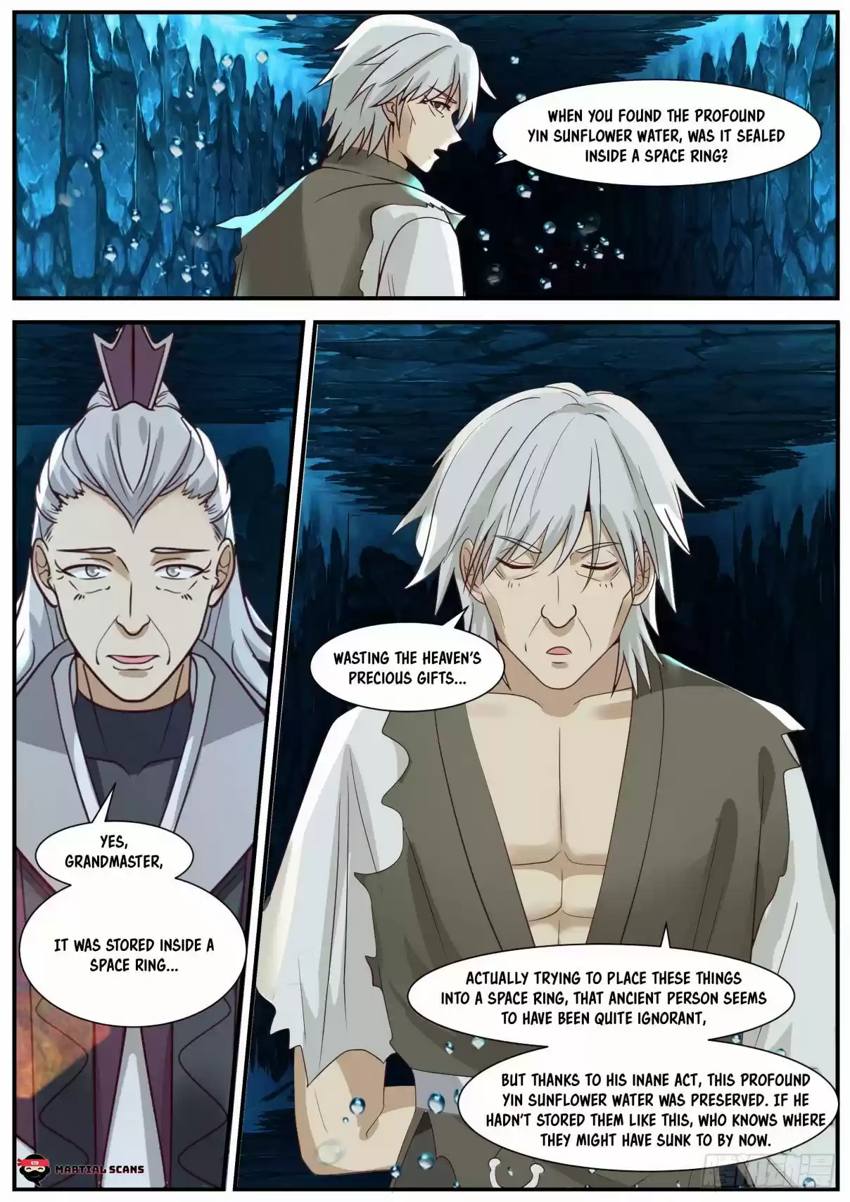 Martial Peak Ch. 944 Five Coloured Meteor Essence