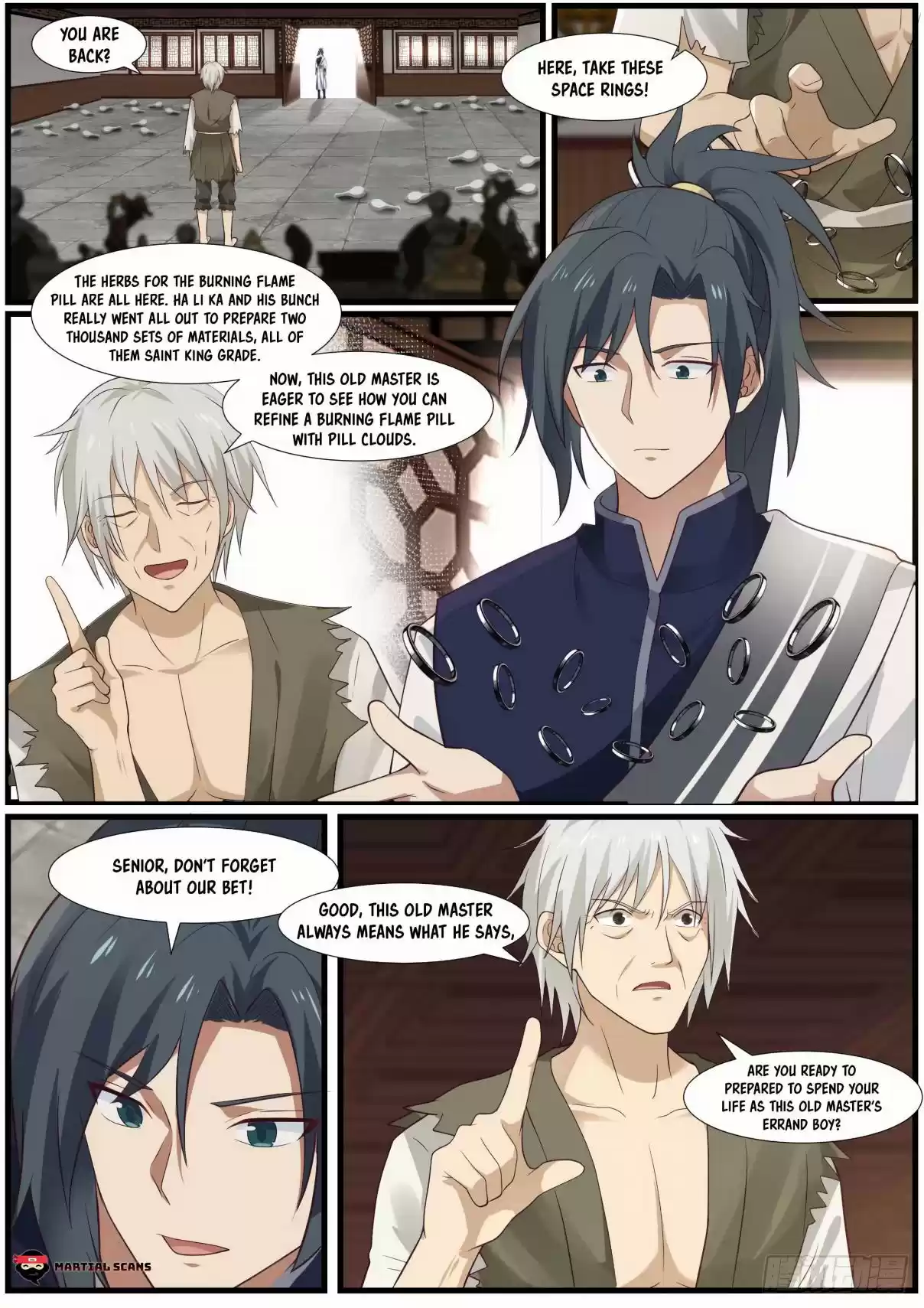 Martial Peak Ch. 951 Third Order Saint Realm