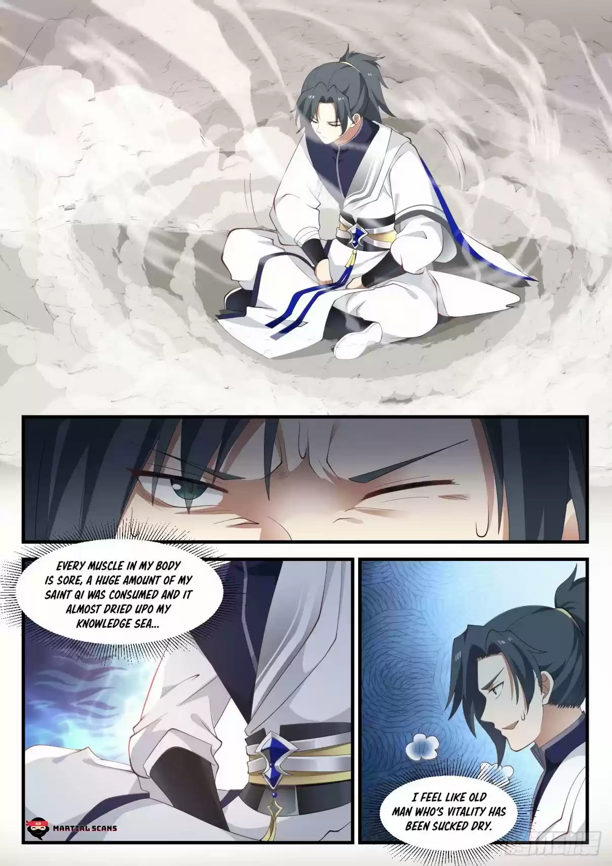 Martial Peak Ch. 958 Pill Clouds!