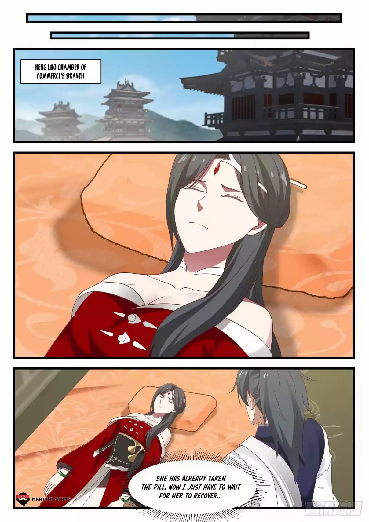 Martial Peak Ch. 958 Pill Clouds!