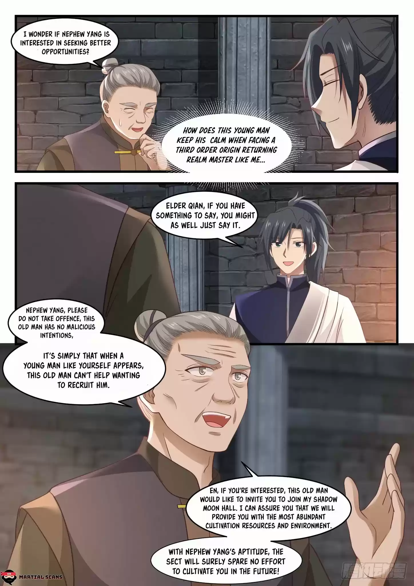 Martial Peak Chapter 1000: Qian Tong's Recruitment