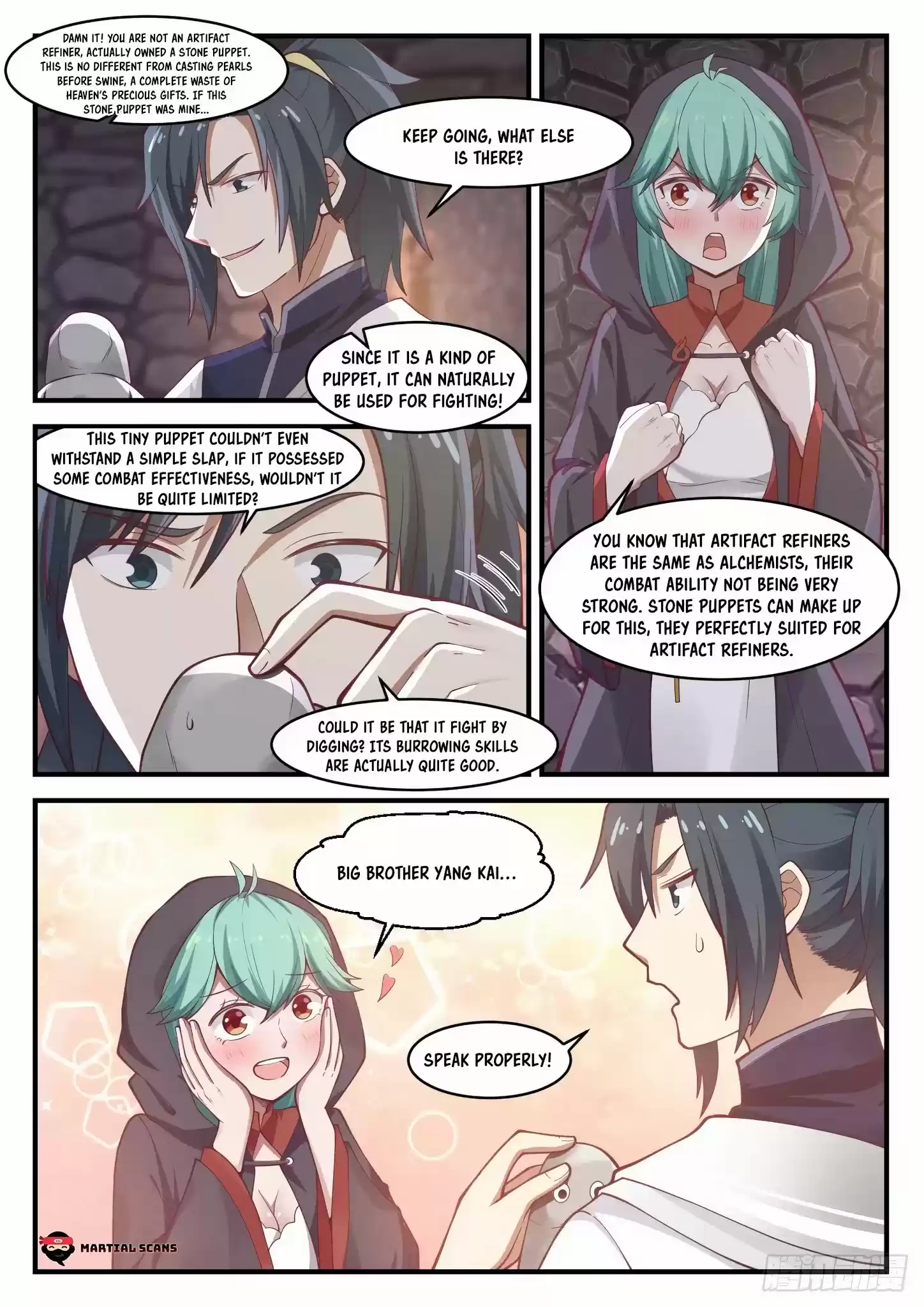 Martial Peak Chapter 1009: The Strongest Assistants Of Artifact Refiners!