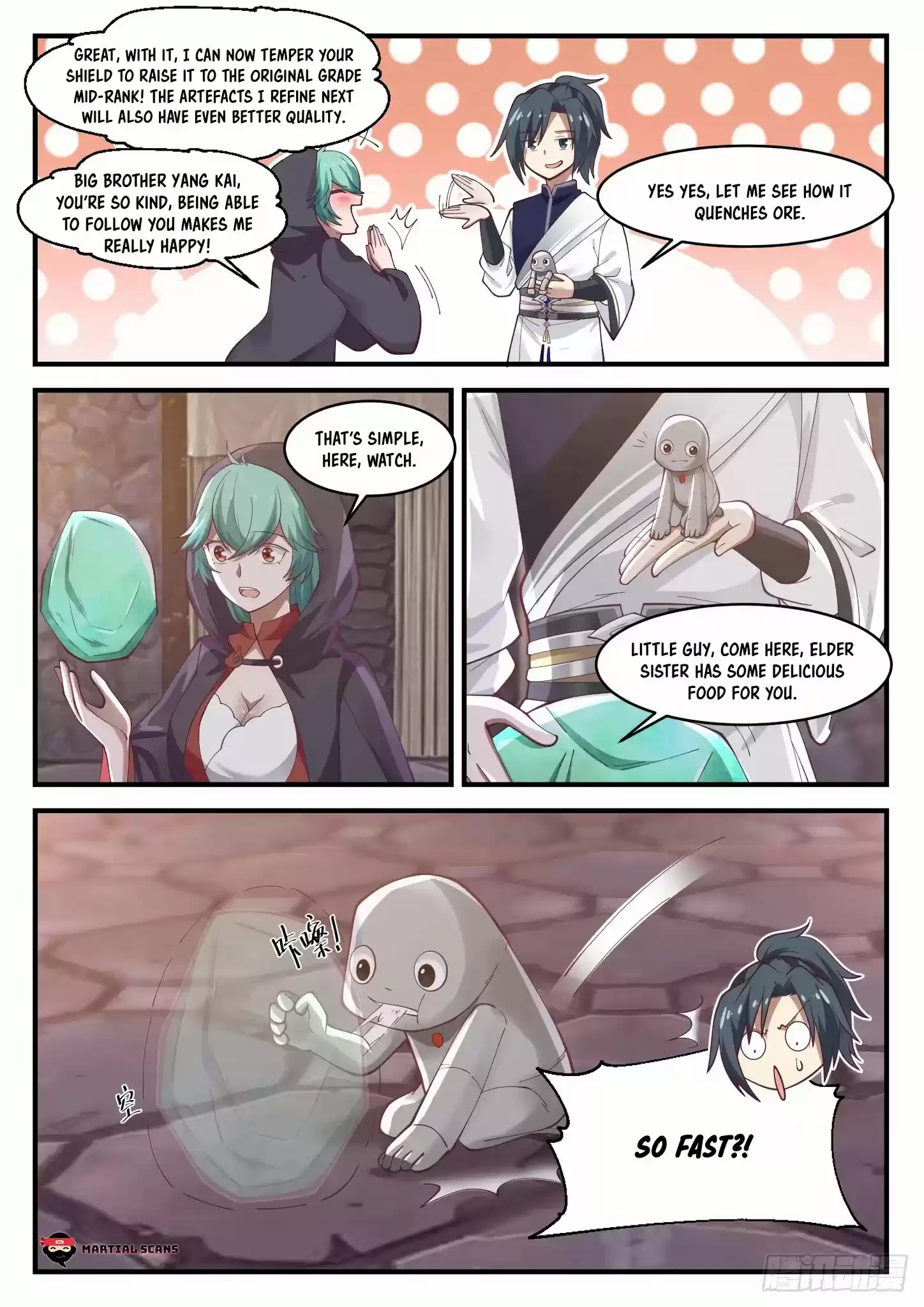 Martial Peak Chapter 1009: The Strongest Assistants Of Artifact Refiners!