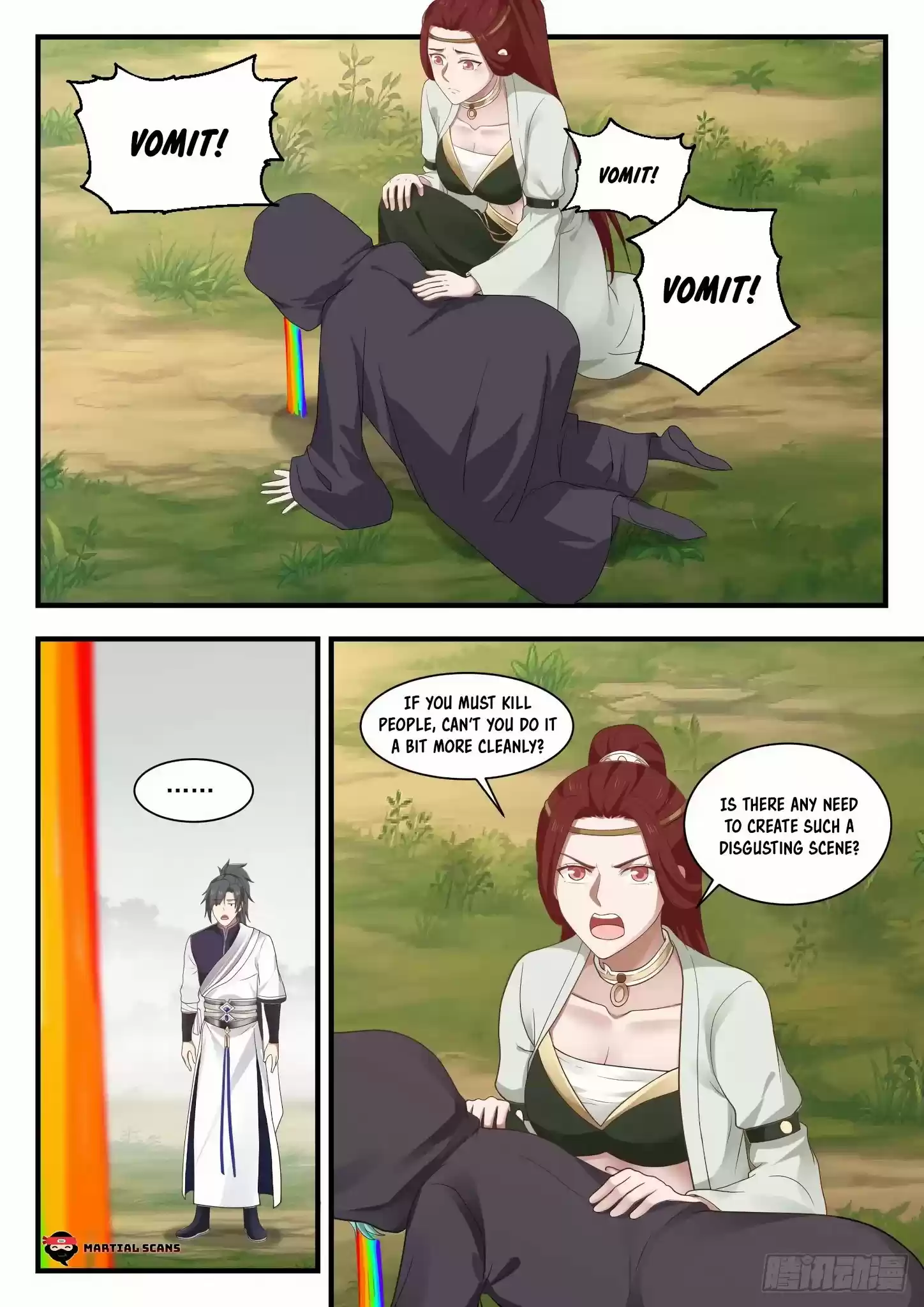Martial Peak Chapter 1029: A Disgusting Scene