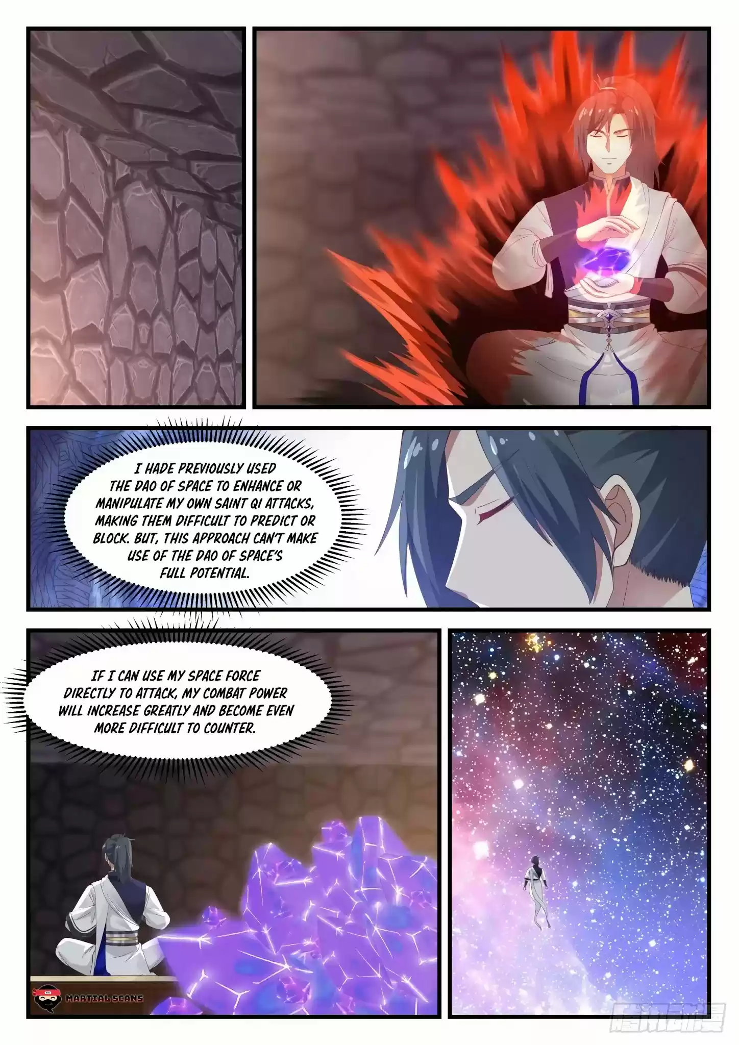 Martial Peak Chapter 1034: Space Blade