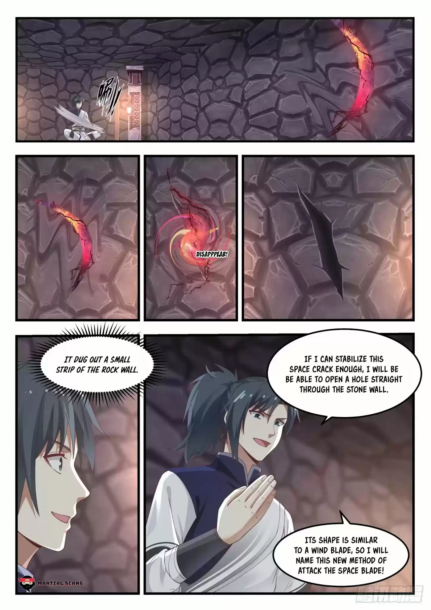 Martial Peak Chapter 1034: Space Blade