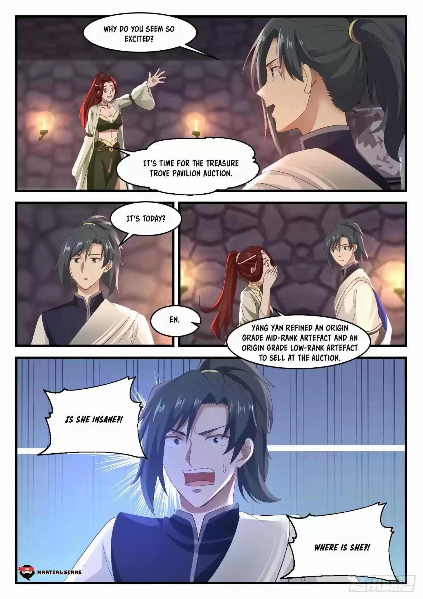 Martial Peak Chapter 1045: Is She Insane?!