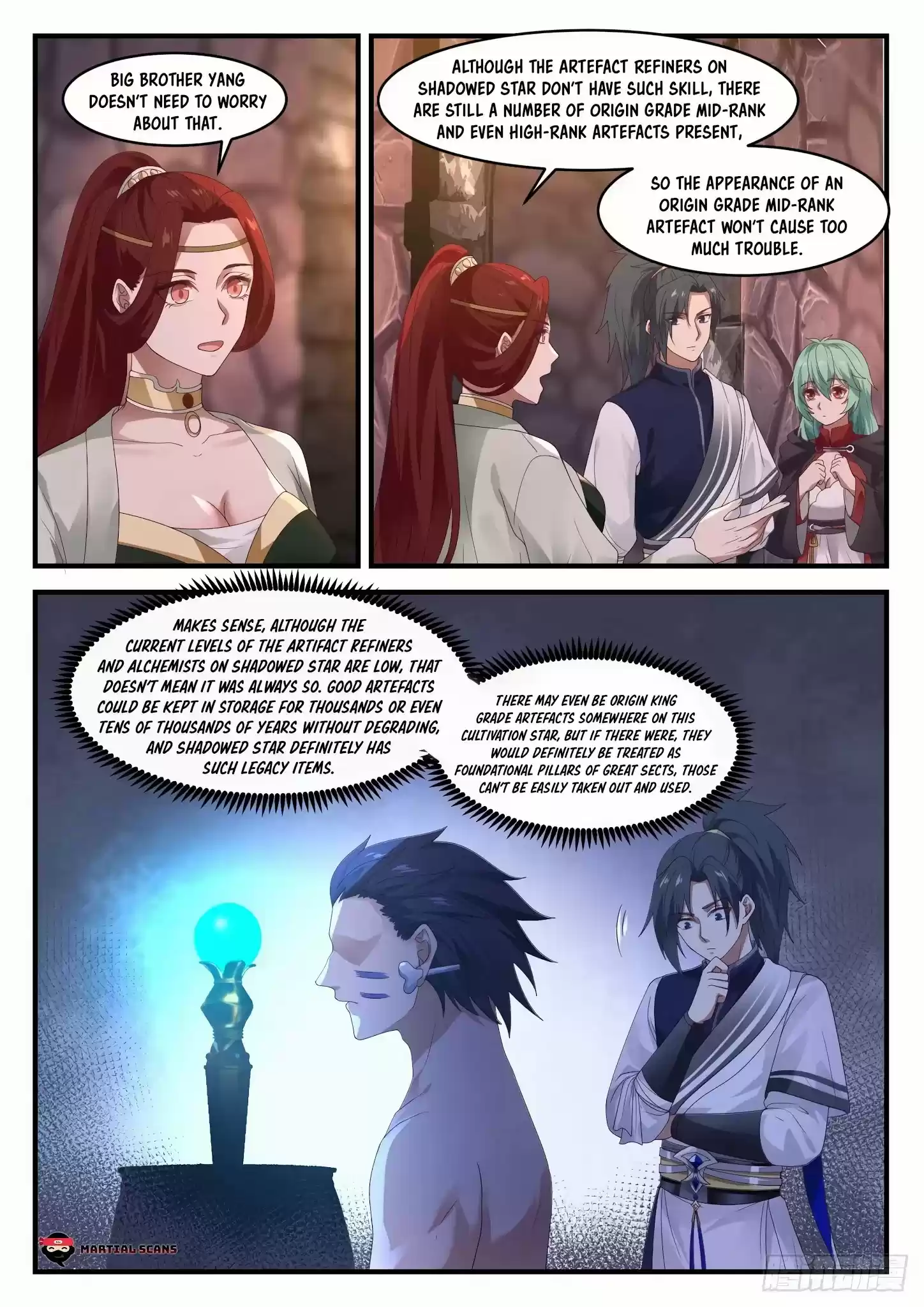 Martial Peak Chapter 1046: Black Belly Yang Yan