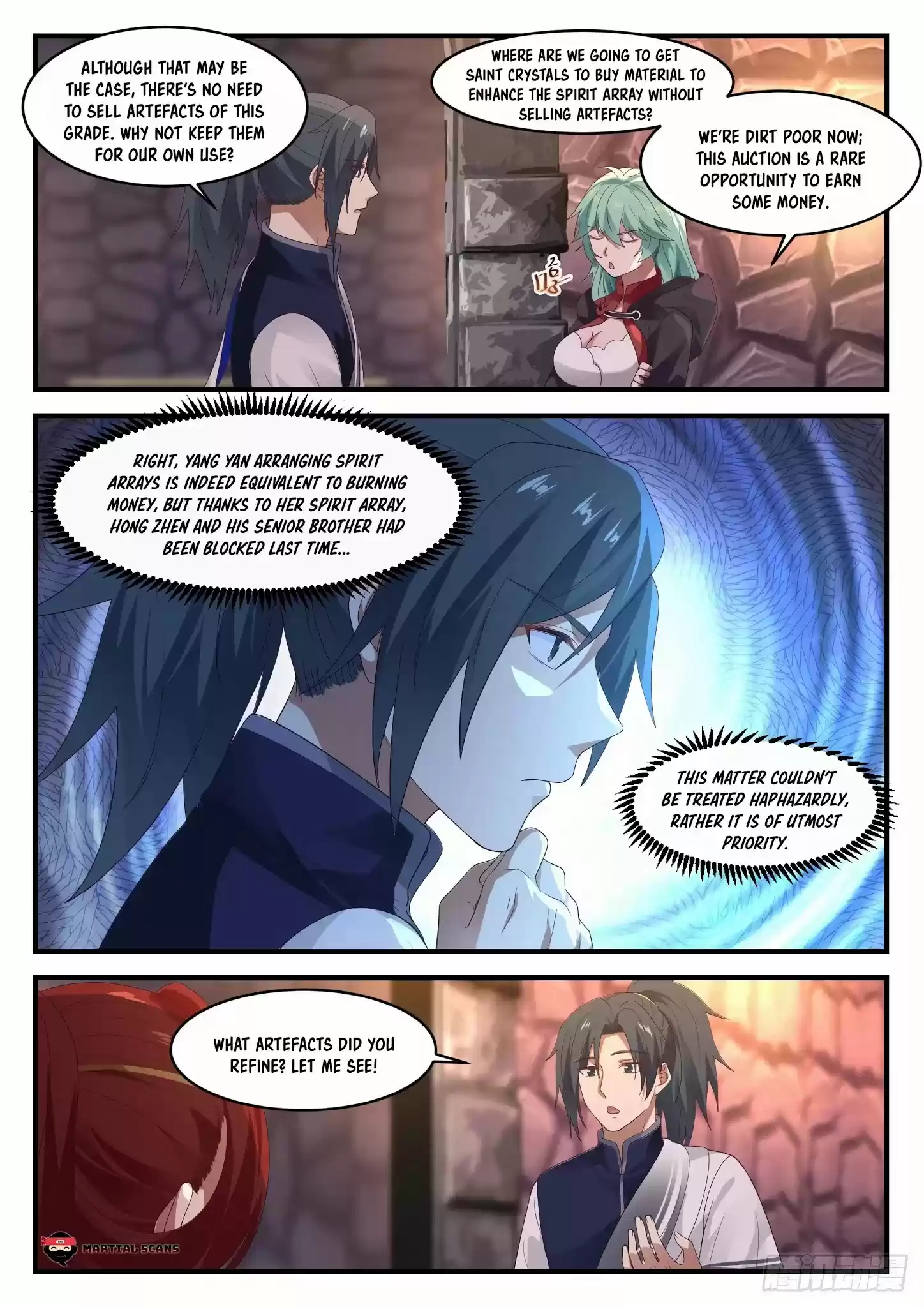 Martial Peak Chapter 1046: Black Belly Yang Yan