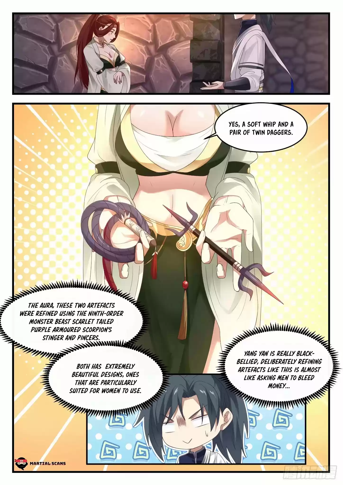 Martial Peak Chapter 1046: Black Belly Yang Yan