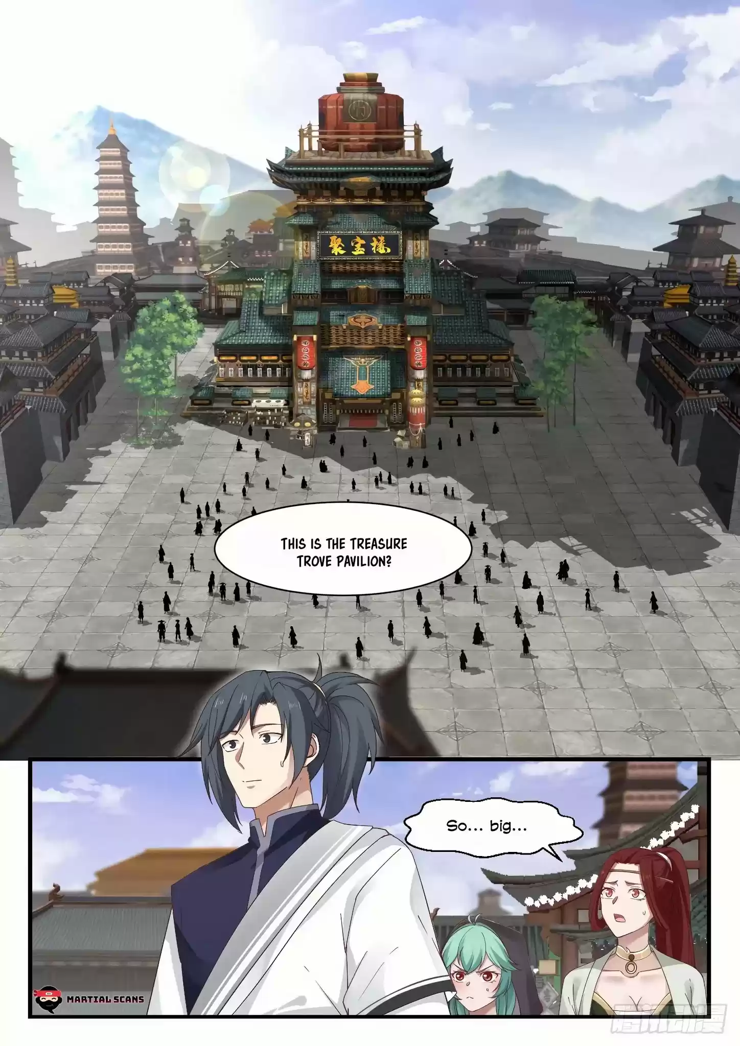 Martial Peak Chapter 1047: Disturbance In Front Of The Building