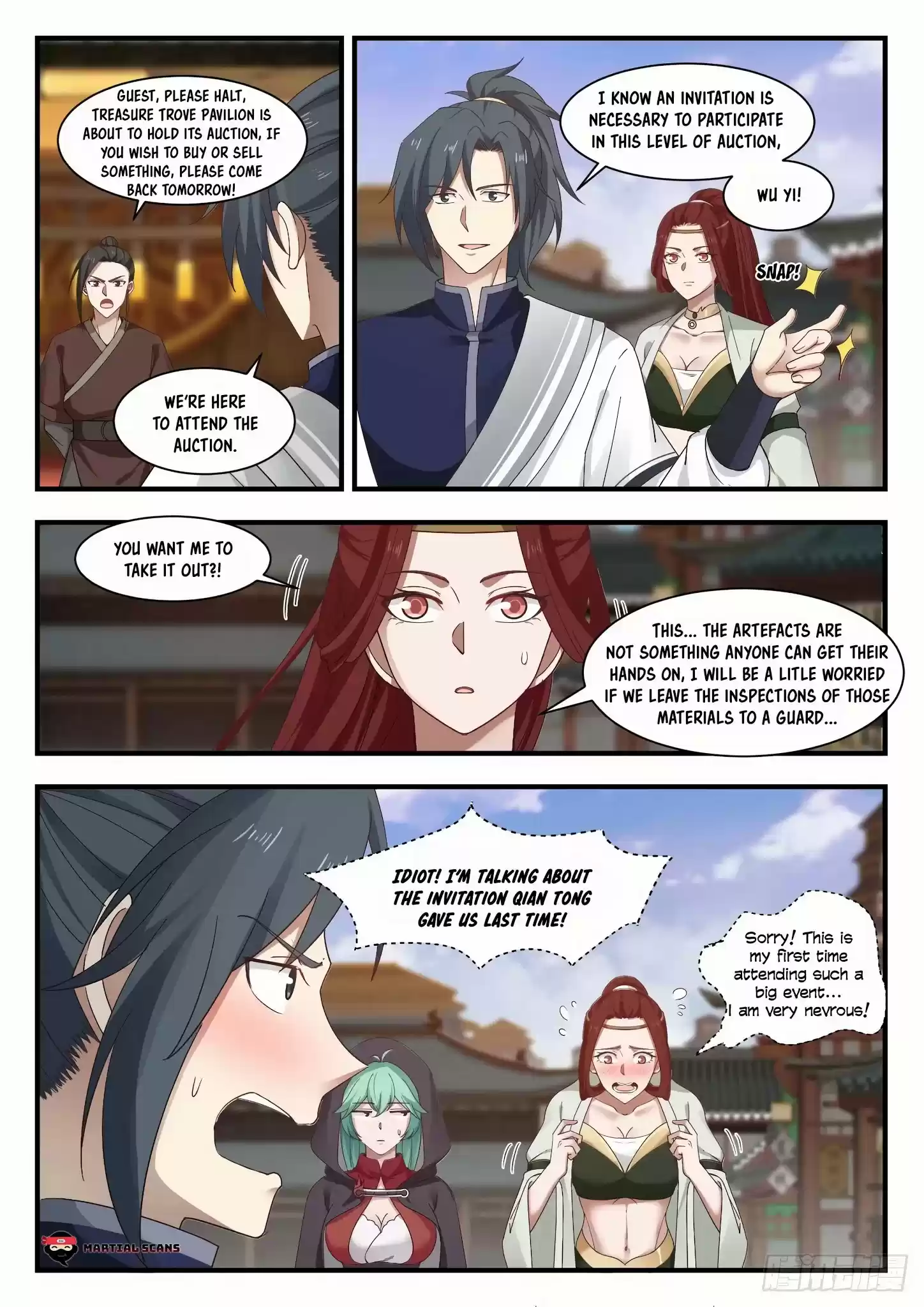 Martial Peak Chapter 1047: Disturbance In Front Of The Building