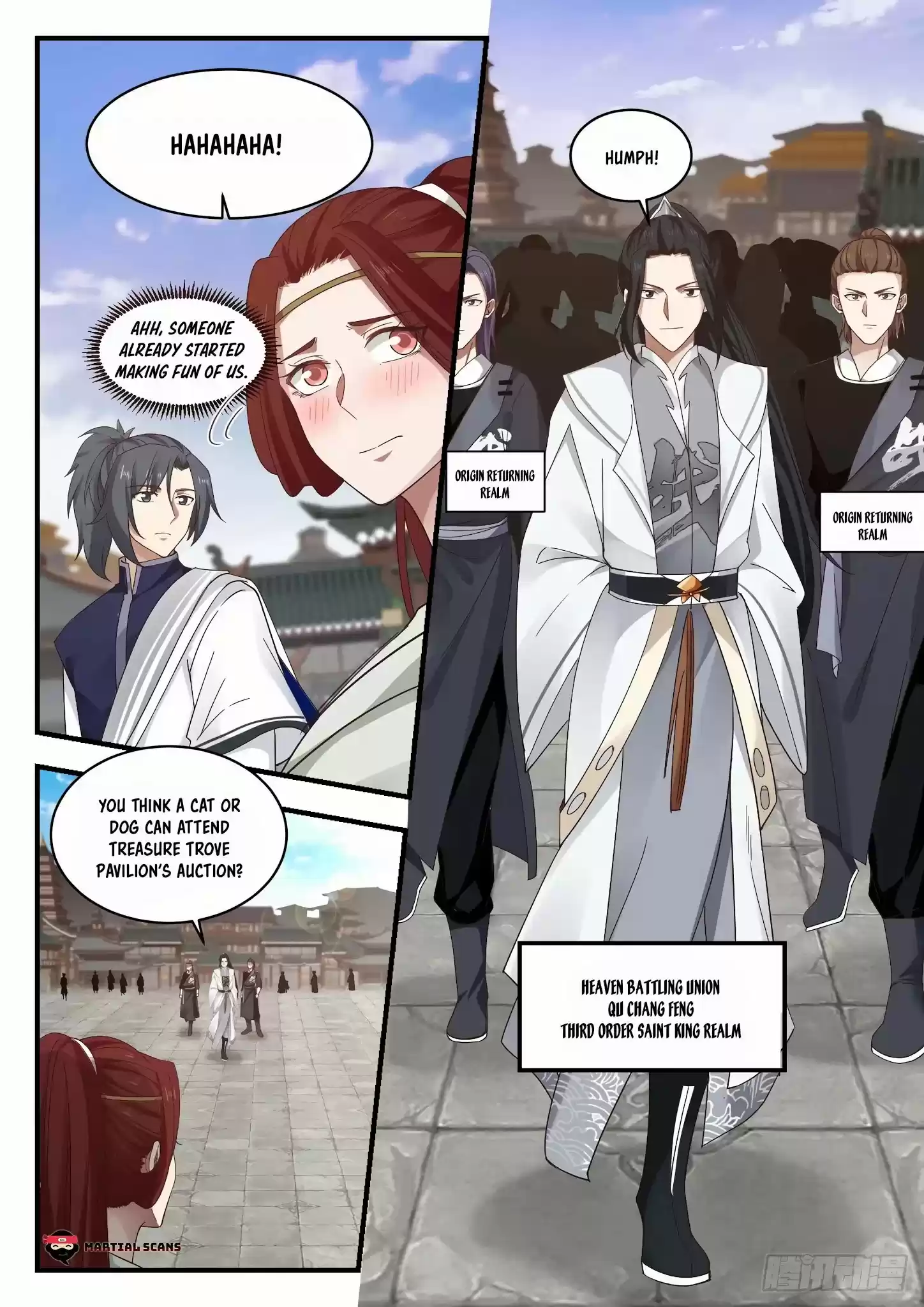 Martial Peak Chapter 1047: Disturbance In Front Of The Building