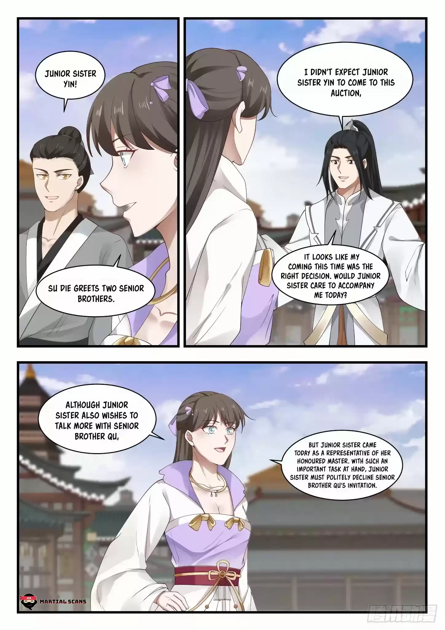 Martial Peak Chapter 1047: Disturbance In Front Of The Building