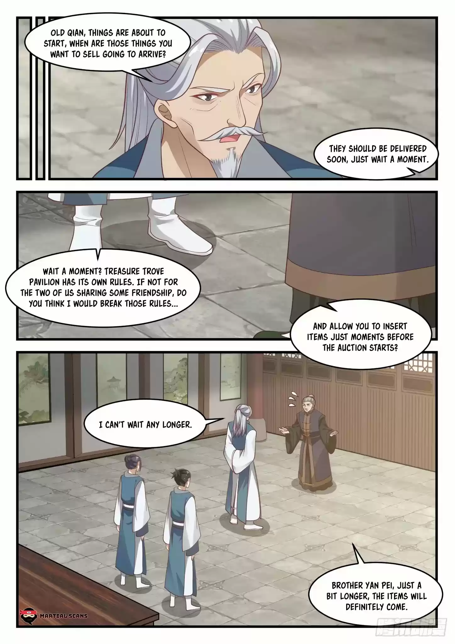 Martial Peak Chapter 1049: Should Be Delivered Soon