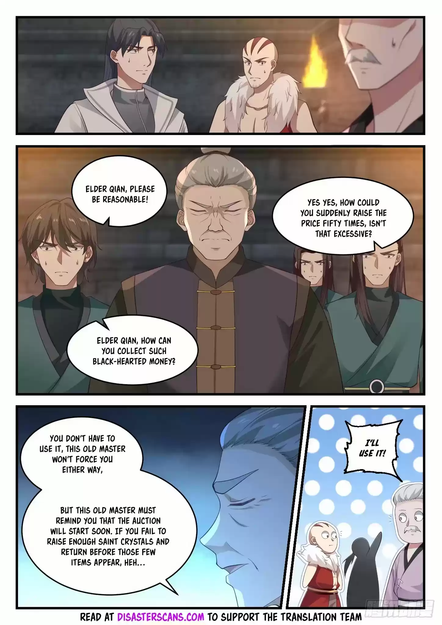 Martial Peak Chapter 1051: Black Hearted Money