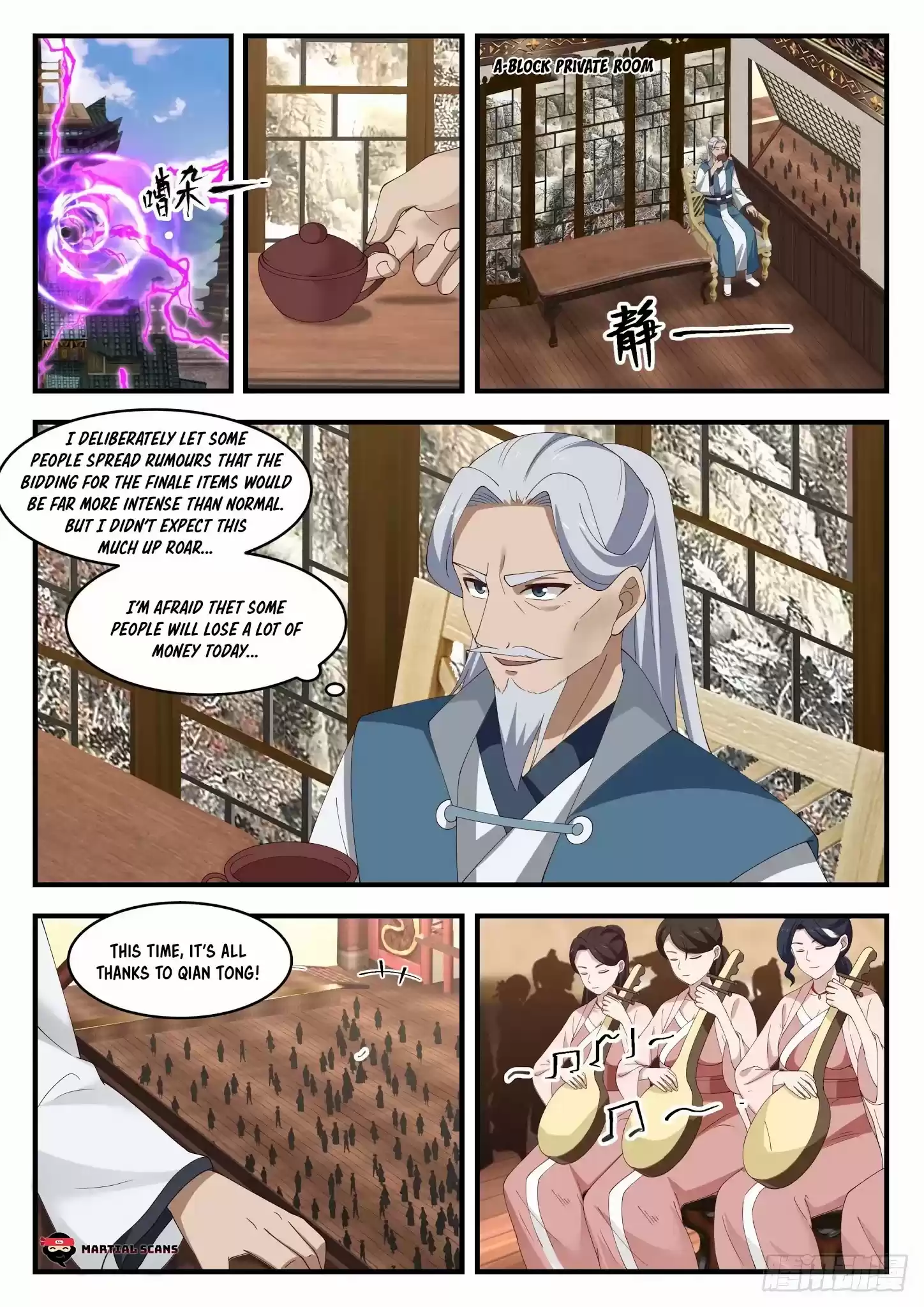 Martial Peak Chapter 1052: A Special Thank To Elder Qian Tong
