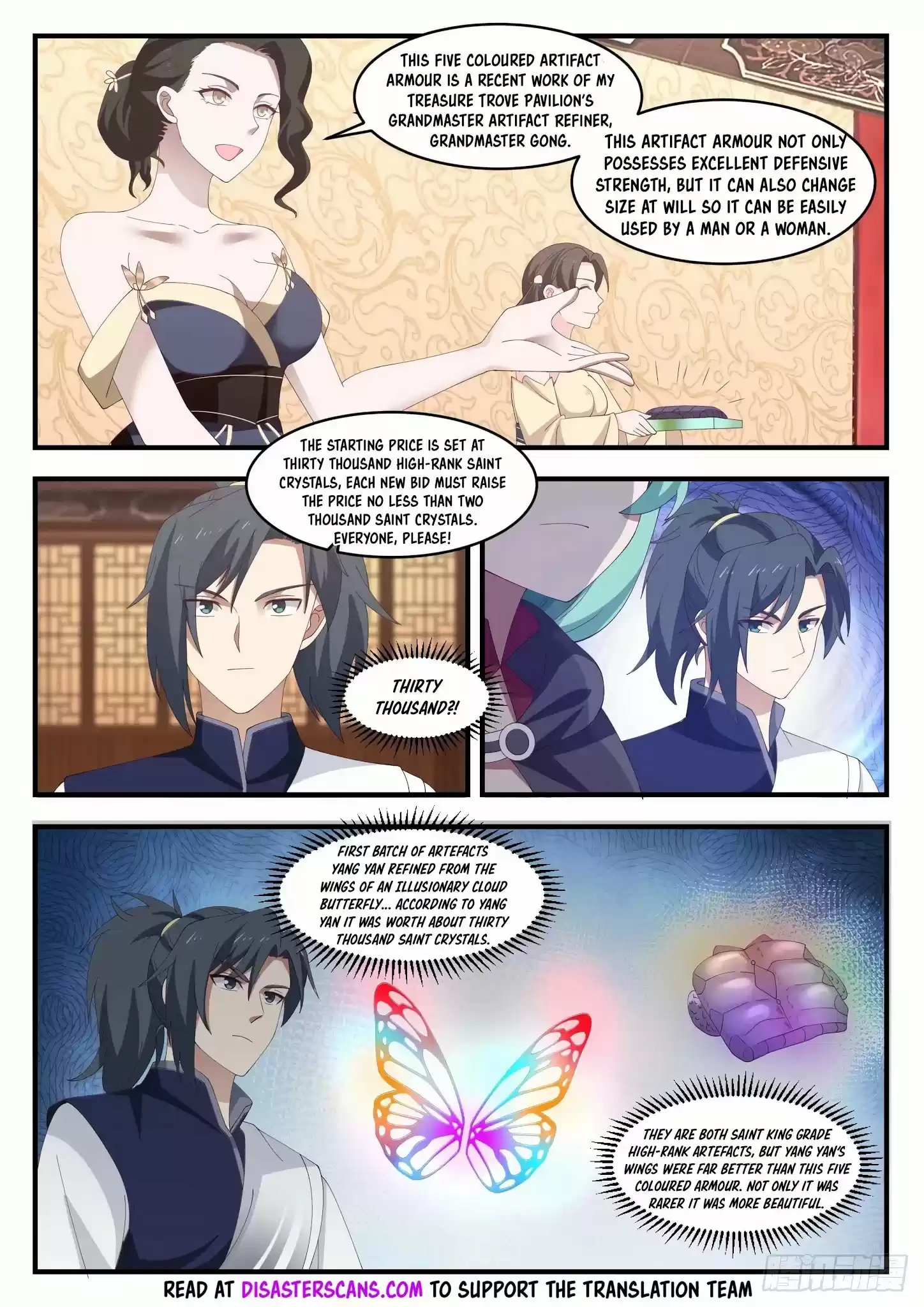 Martial Peak Chapter 1052: A Special Thank To Elder Qian Tong