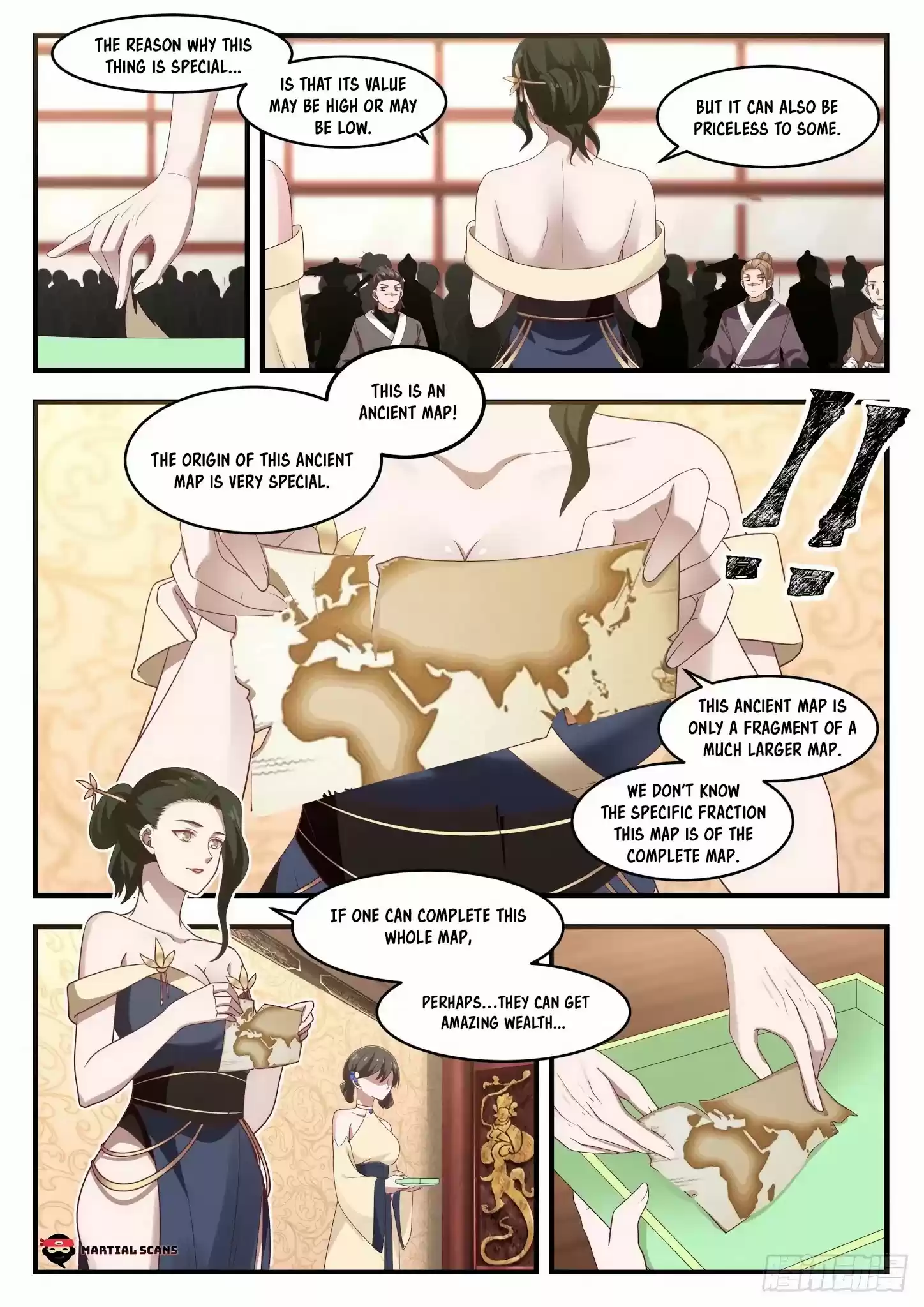 Martial Peak Chapter 1053: Ancient Map