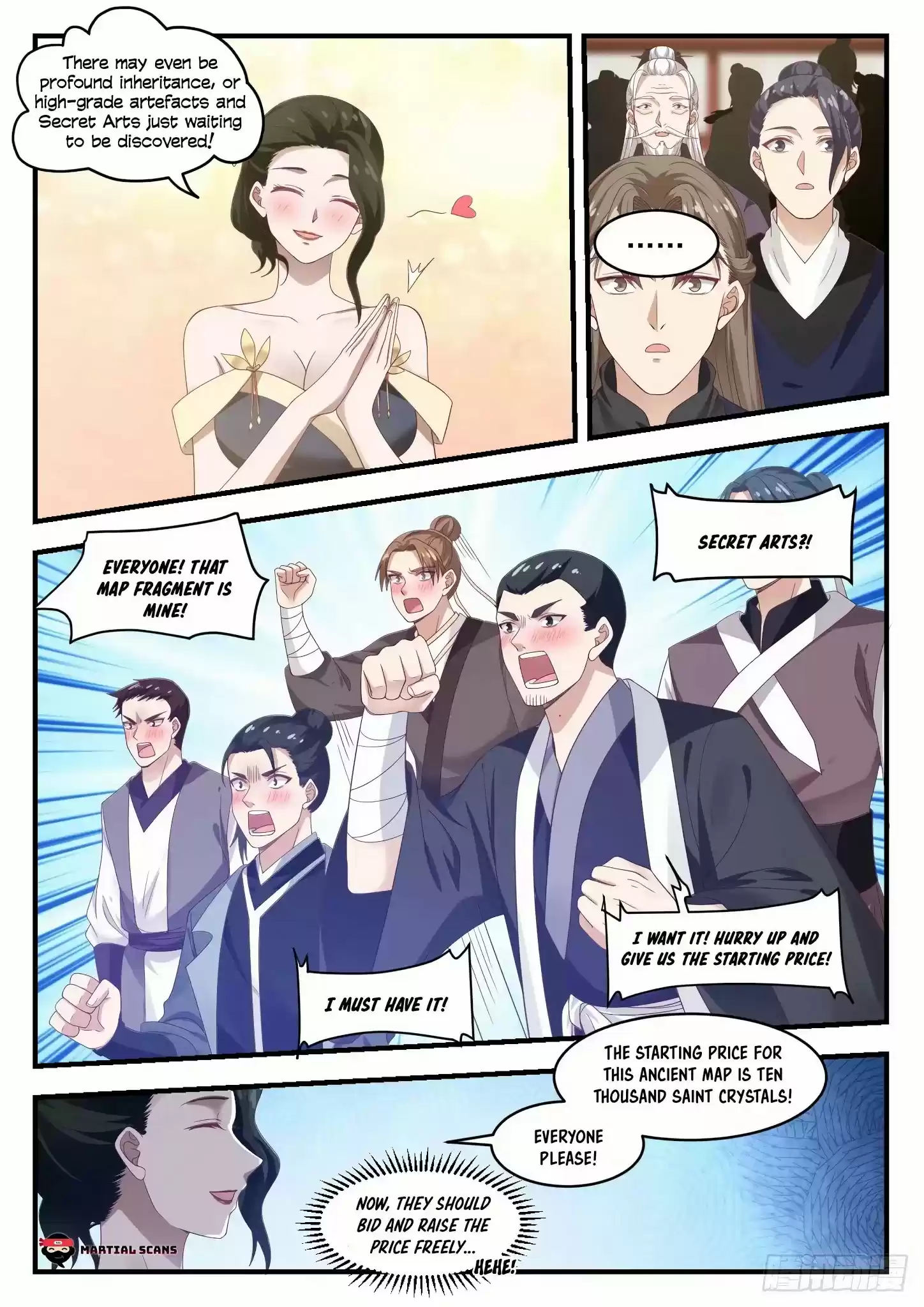 Martial Peak Chapter 1053: Ancient Map