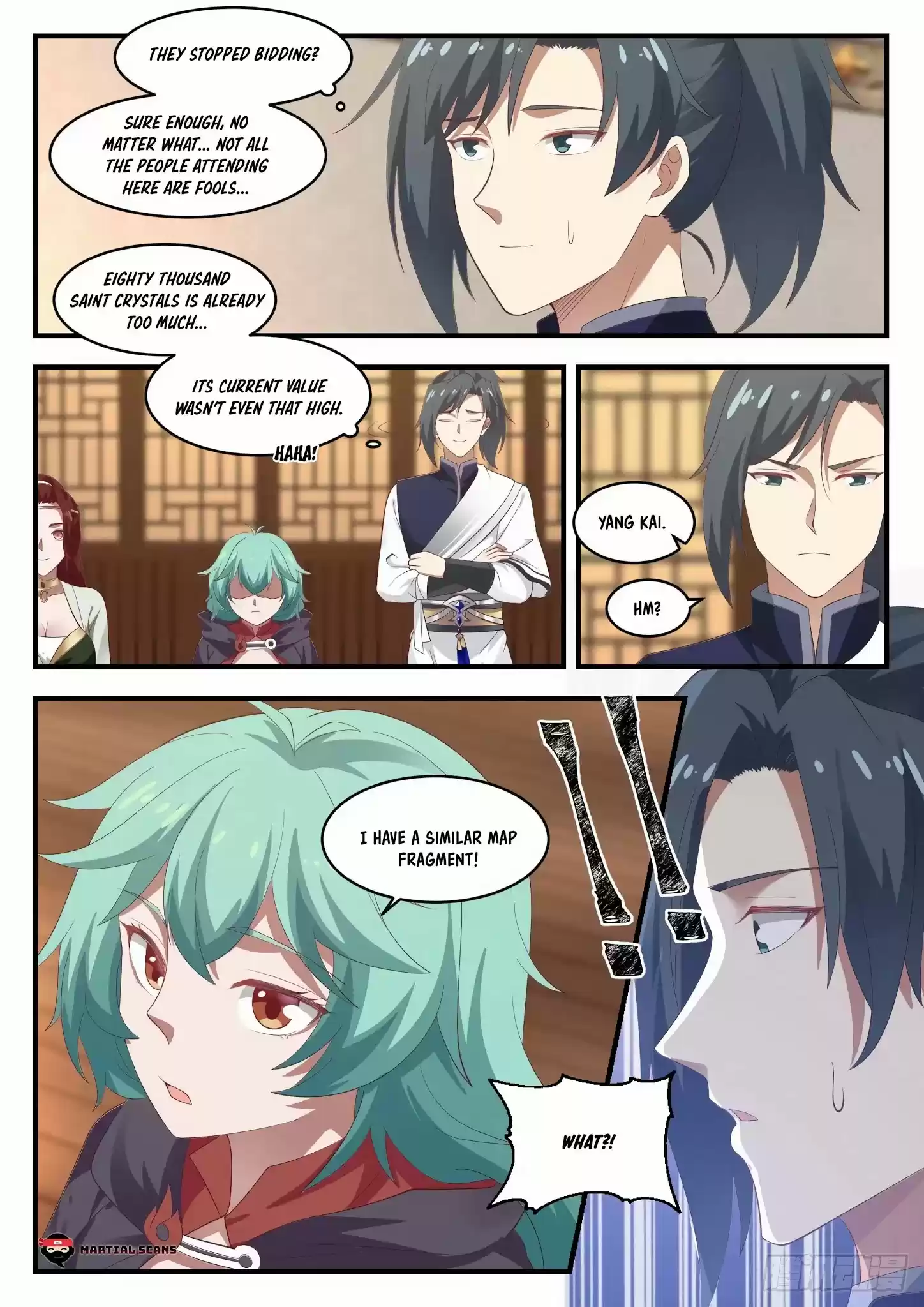 Martial Peak Chapter 1053: Ancient Map