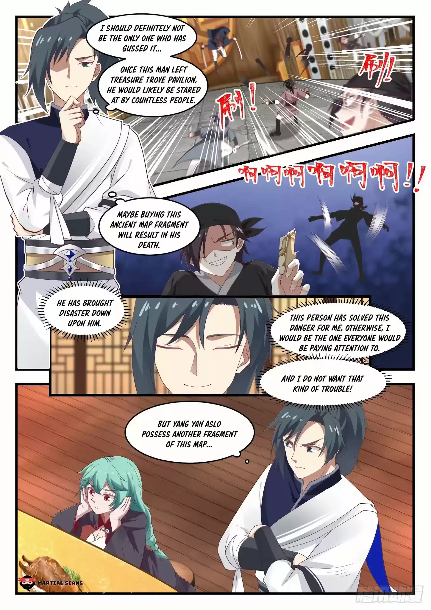 Martial Peak Chapter 1053: Ancient Map