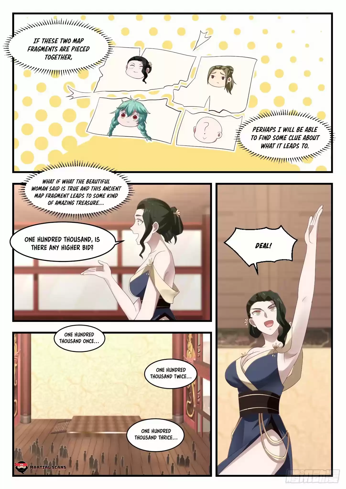 Martial Peak Chapter 1053: Ancient Map