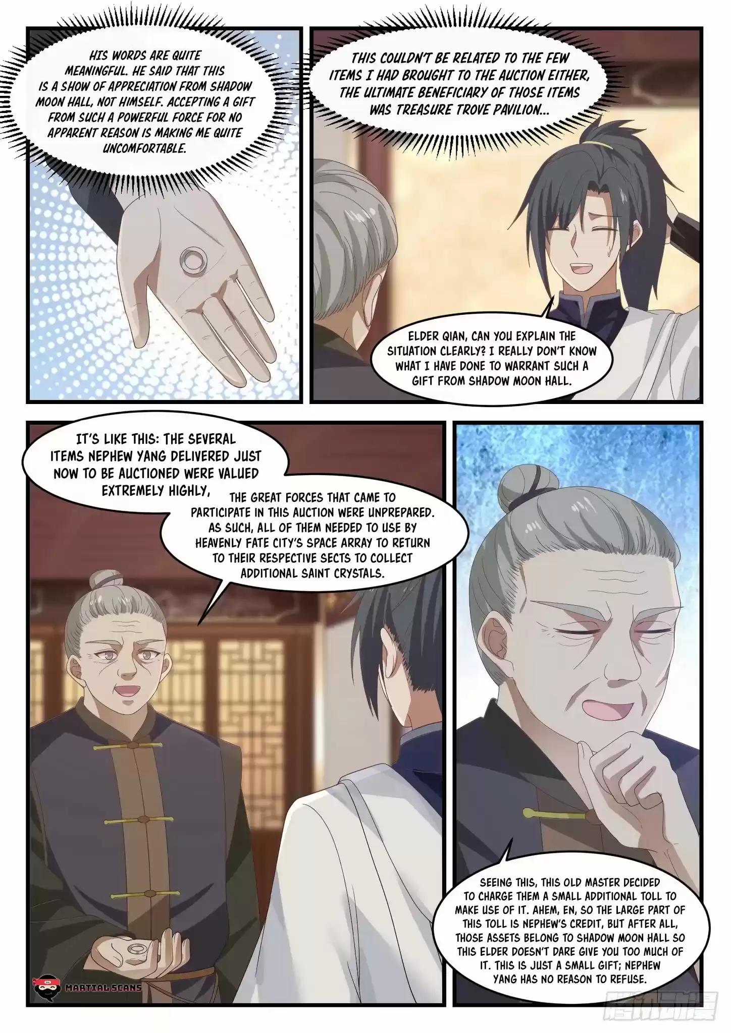 Martial Peak Chapter 1054: Intense Bidding