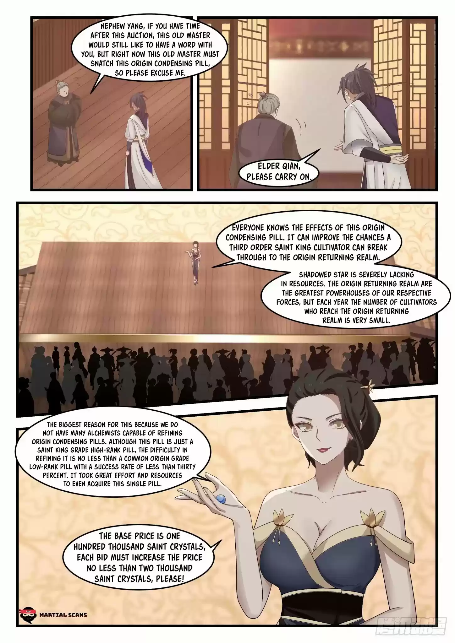 Martial Peak Chapter 1054: Intense Bidding