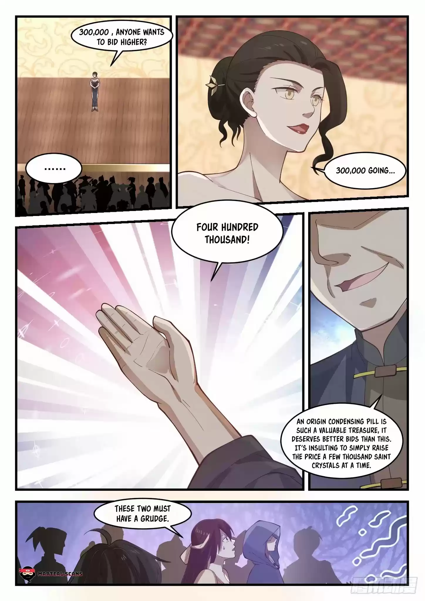 Martial Peak Chapter 1054: Intense Bidding