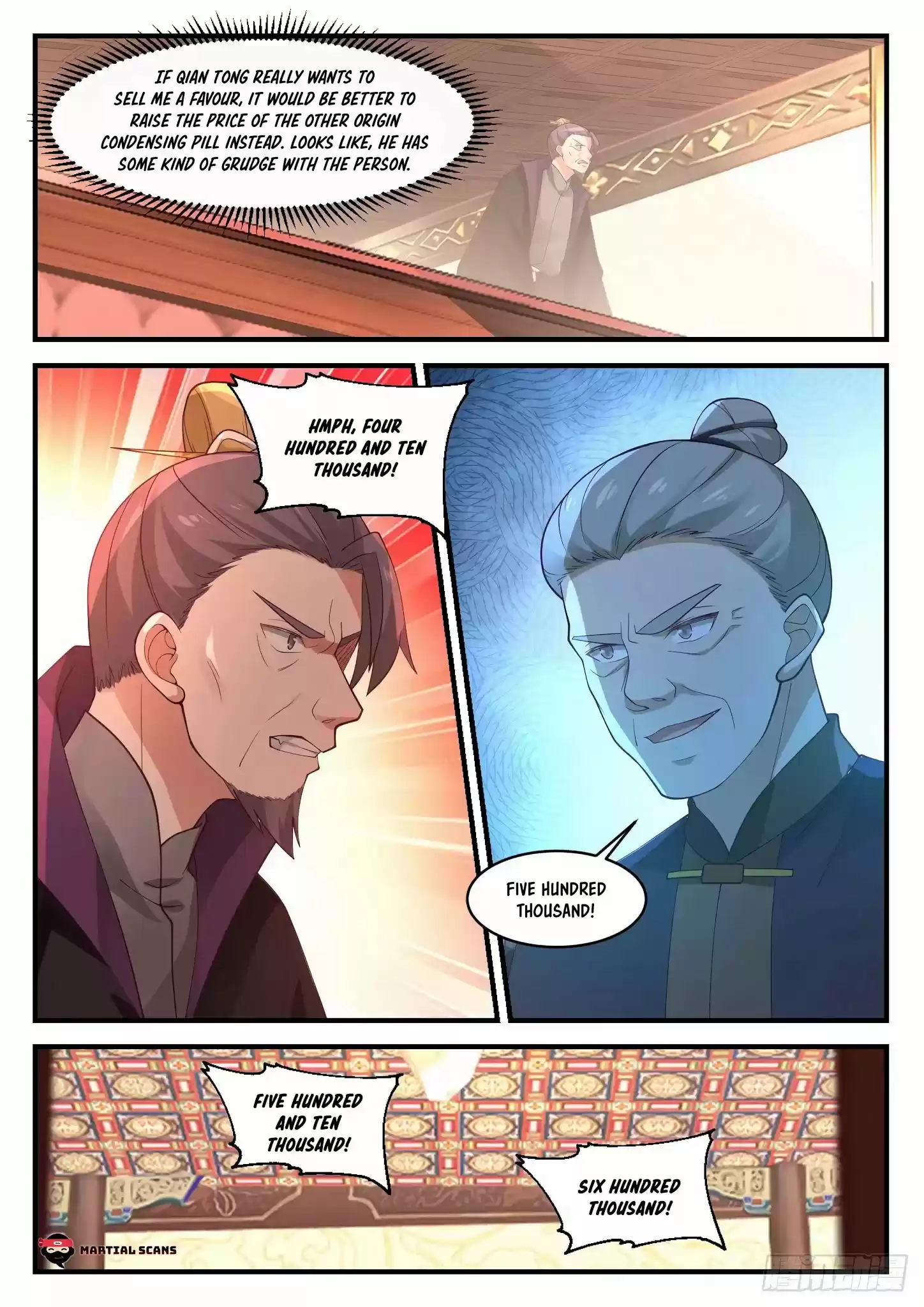 Martial Peak Chapter 1054: Intense Bidding