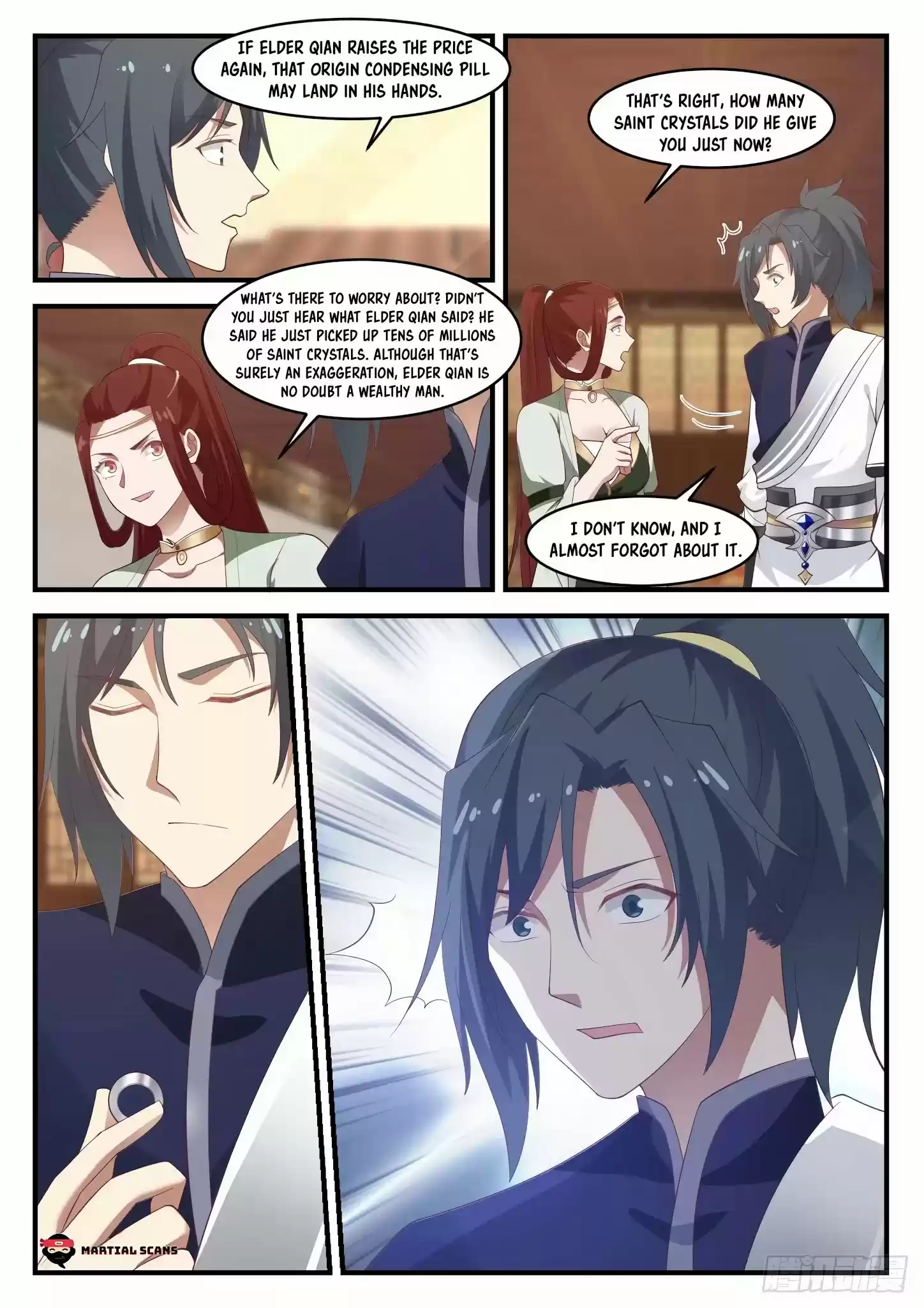 Martial Peak Chapter 1055: Filthy Rich