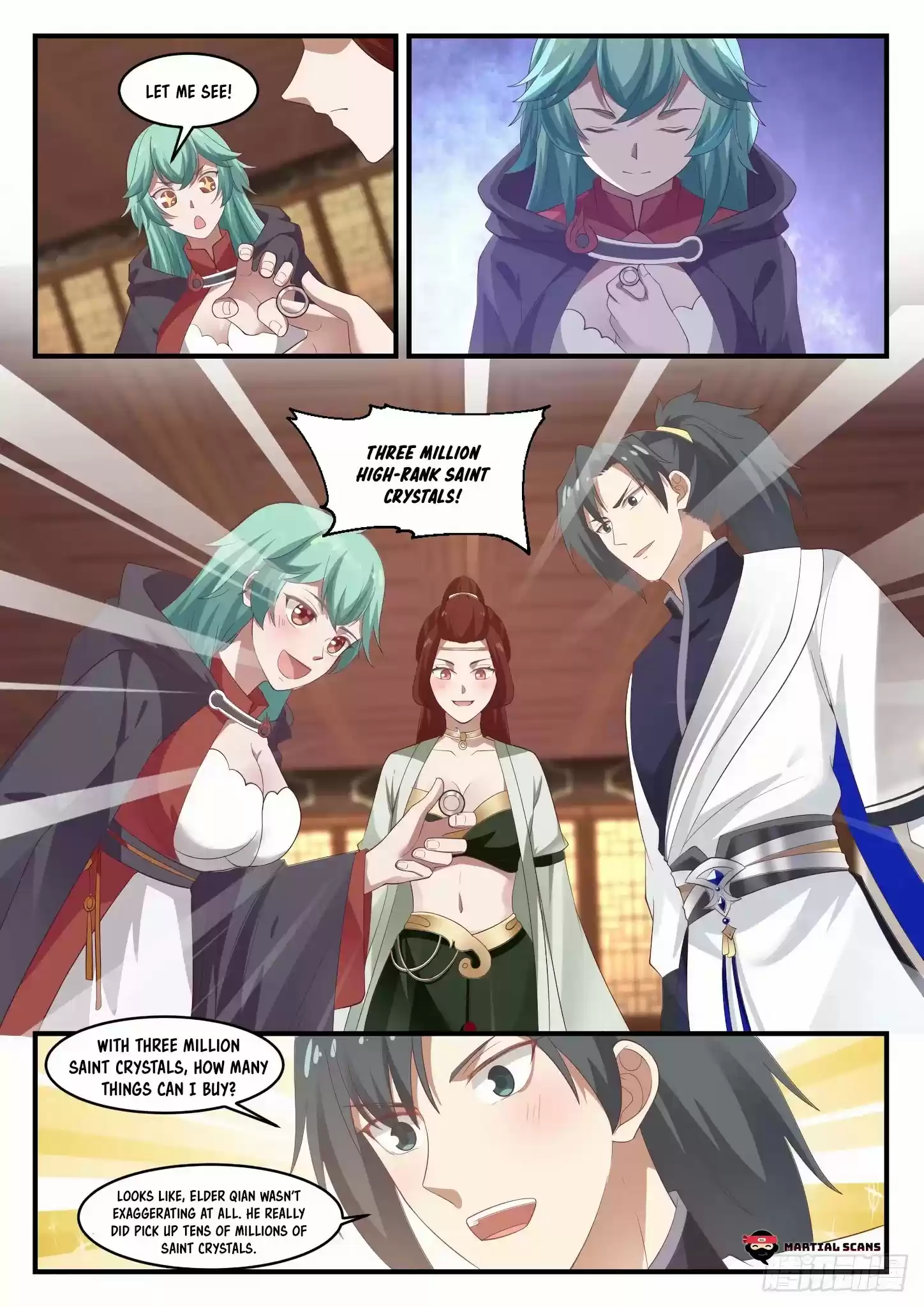 Martial Peak Chapter 1055: Filthy Rich