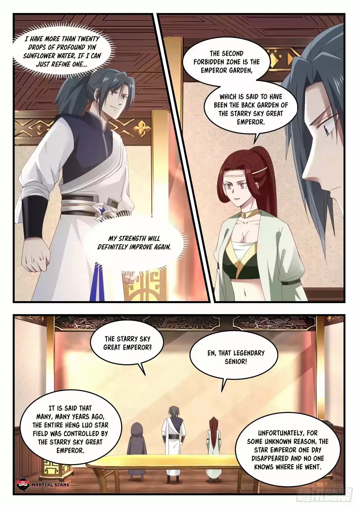 Martial Peak Chapter 1057: Three Great Forbidden Zones