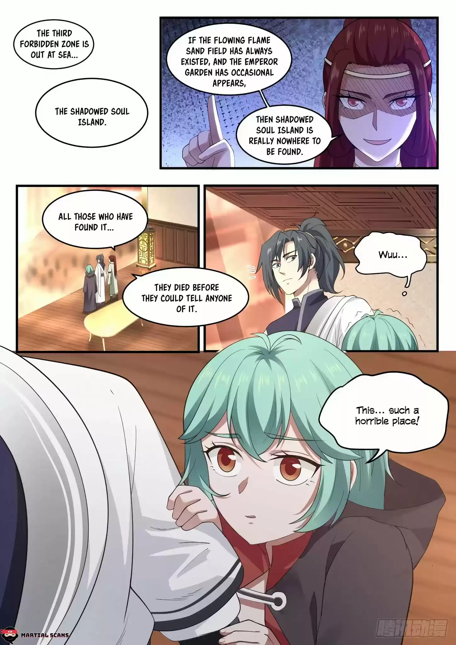 Martial Peak Chapter 1057: Three Great Forbidden Zones