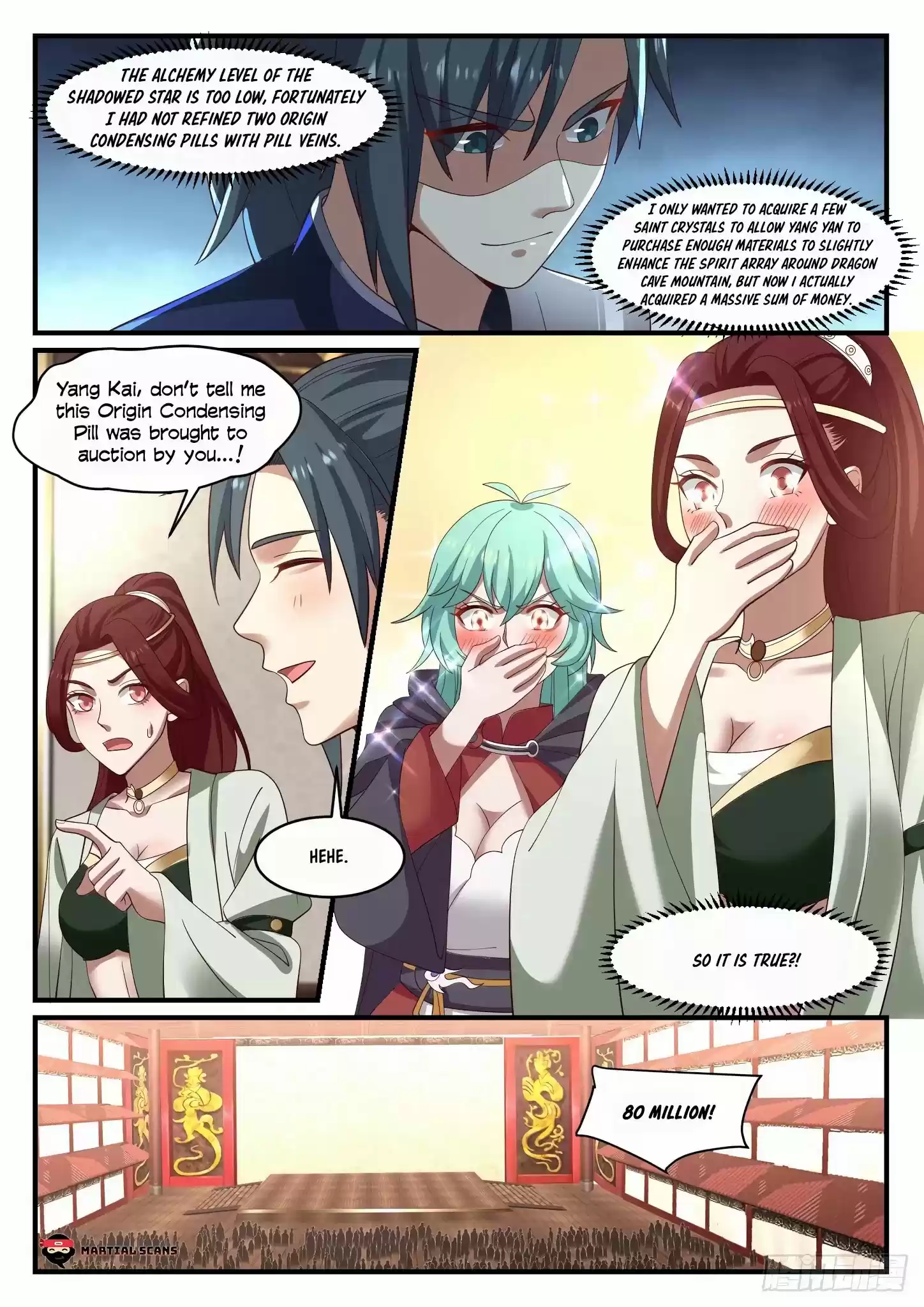 Martial Peak Chapter 1063: End Of Auction!