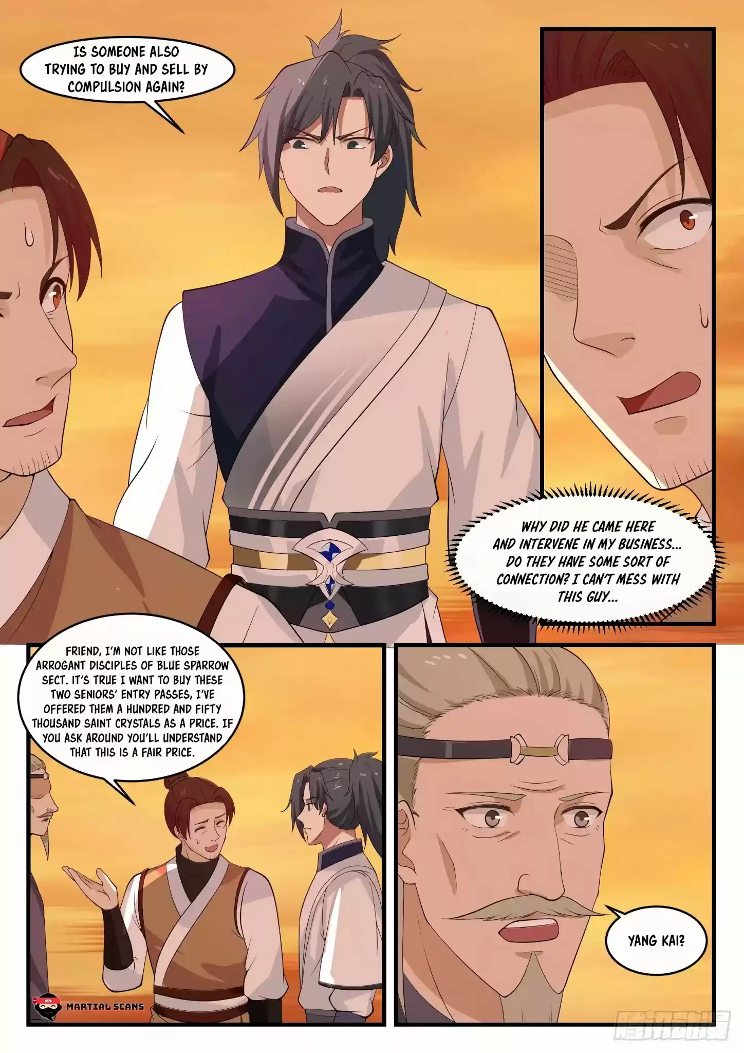 Martial Peak Chapter 1072: Is Someone Also Trying To Buy And Sell By Compulsion?