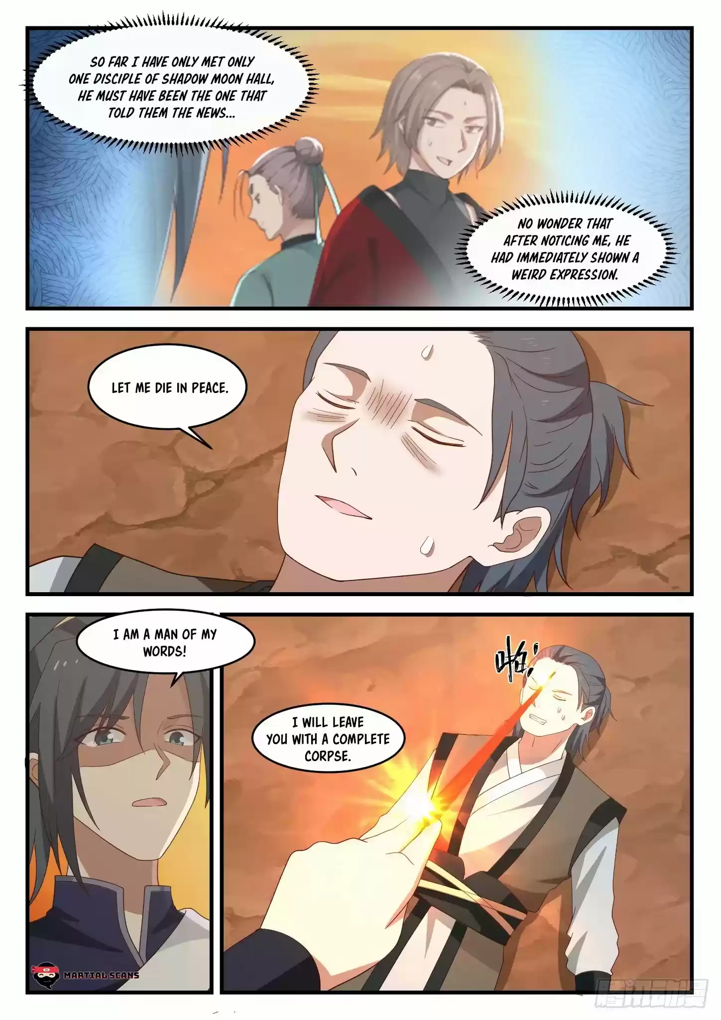 Martial Peak Chapter 1082: Flowing Flame Flying Fire