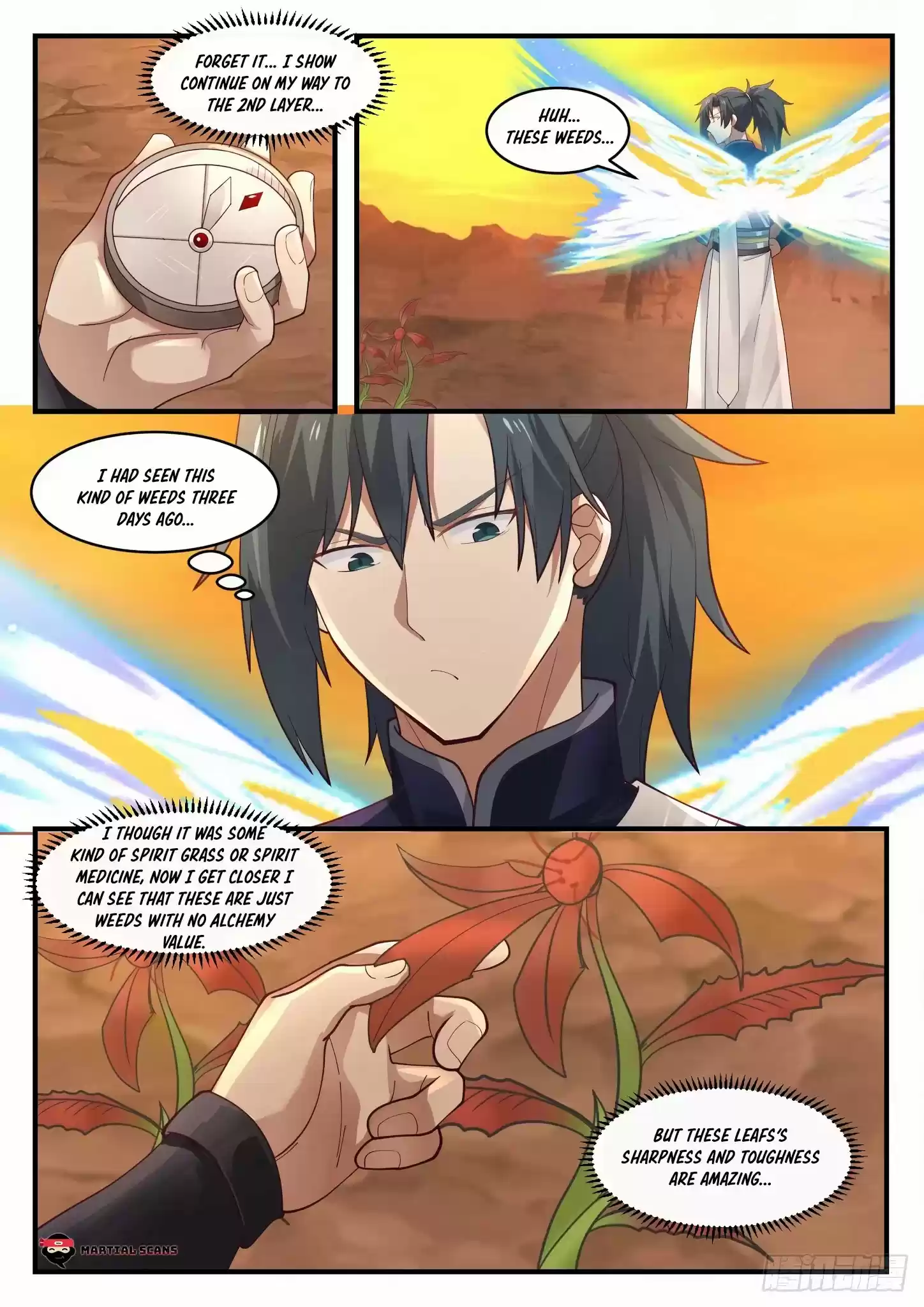 Martial Peak Chapter 1082: Flowing Flame Flying Fire