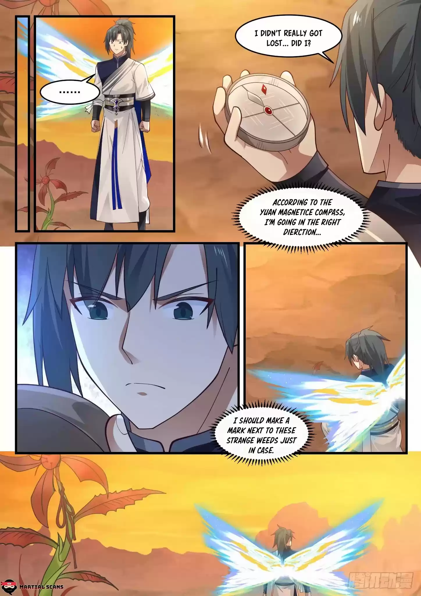 Martial Peak Chapter 1082: Flowing Flame Flying Fire